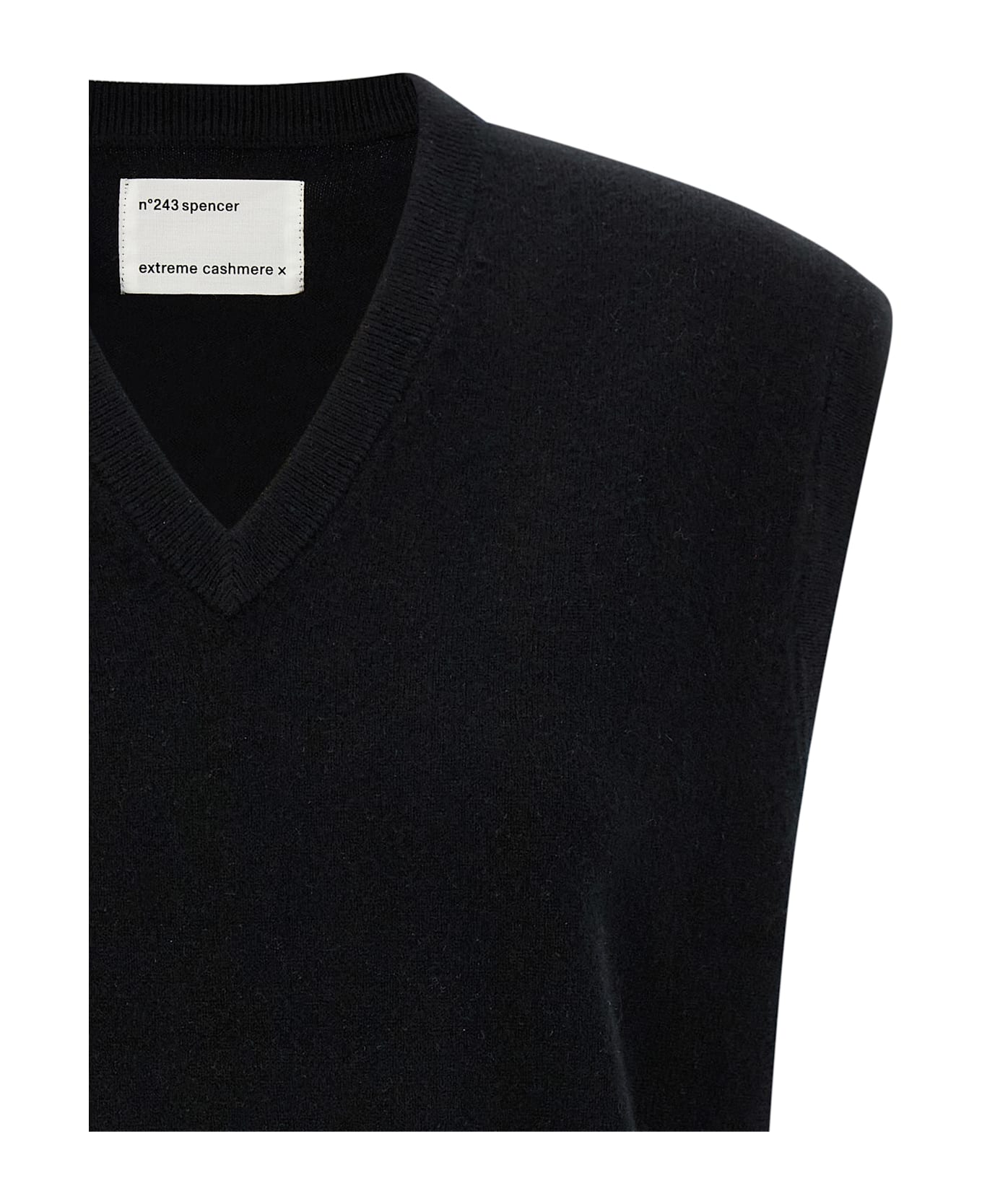 Extreme Cashmere 'n°243 Spencer' Vest - Black  