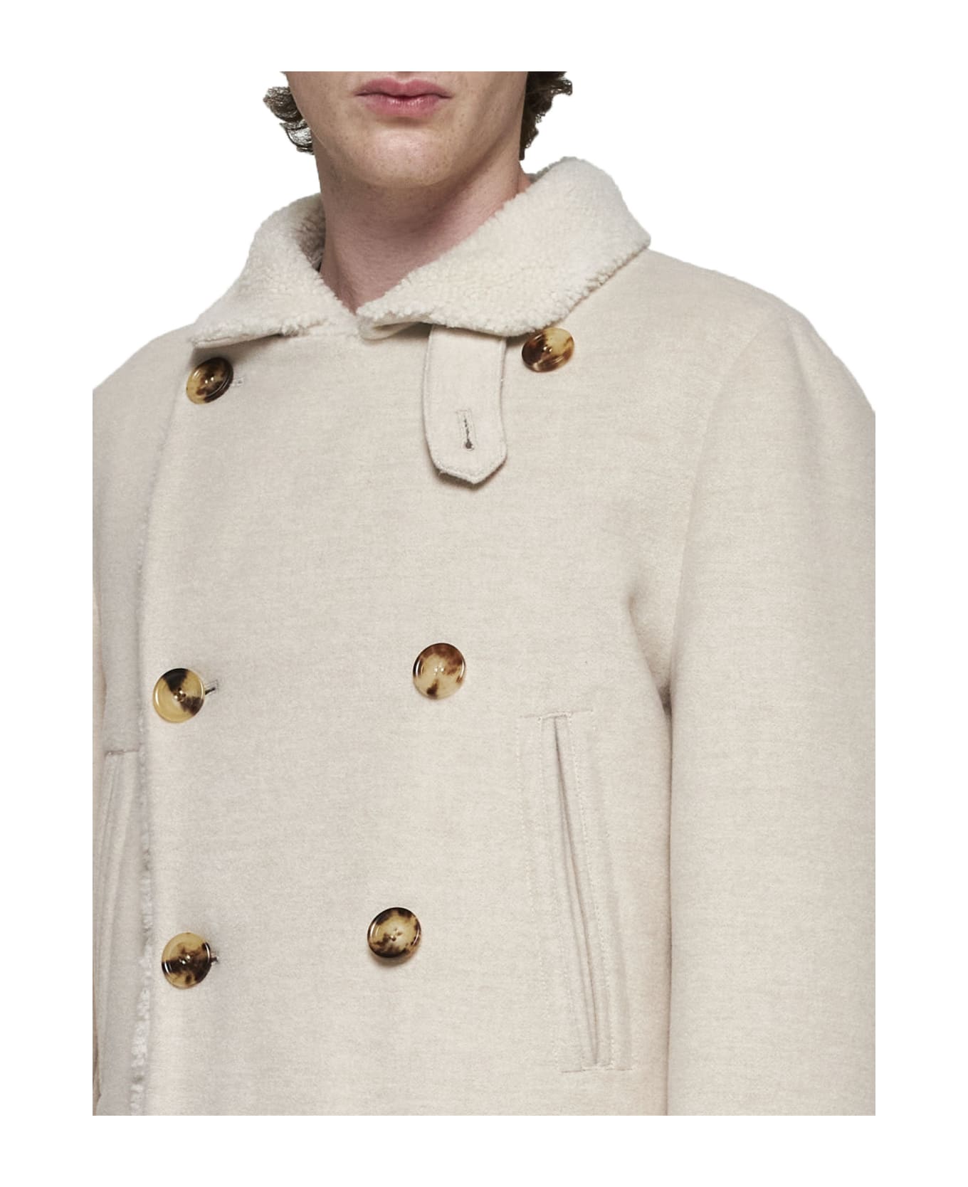 Brunello Cucinelli Coat - White