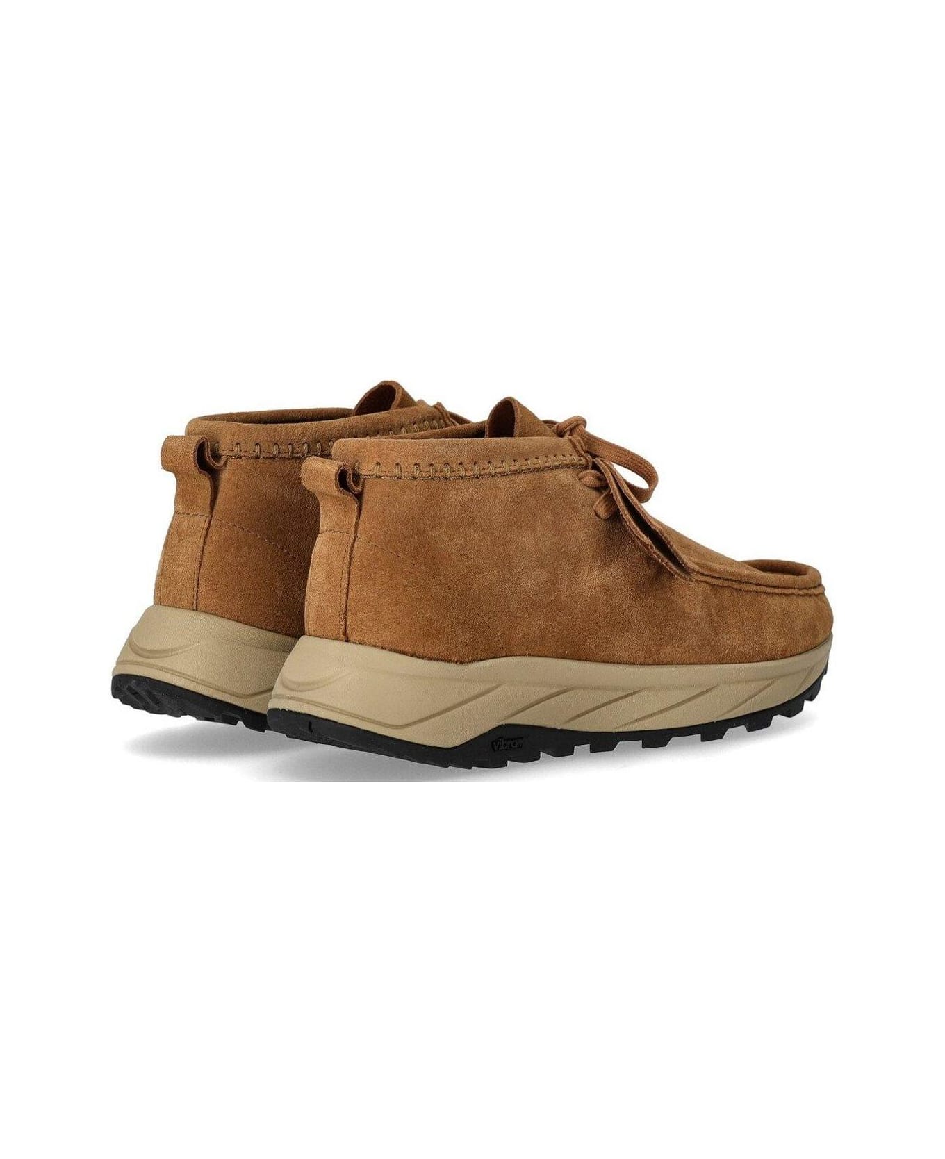 Clarks Wallabee Lace-up Ankle Boots - Beige