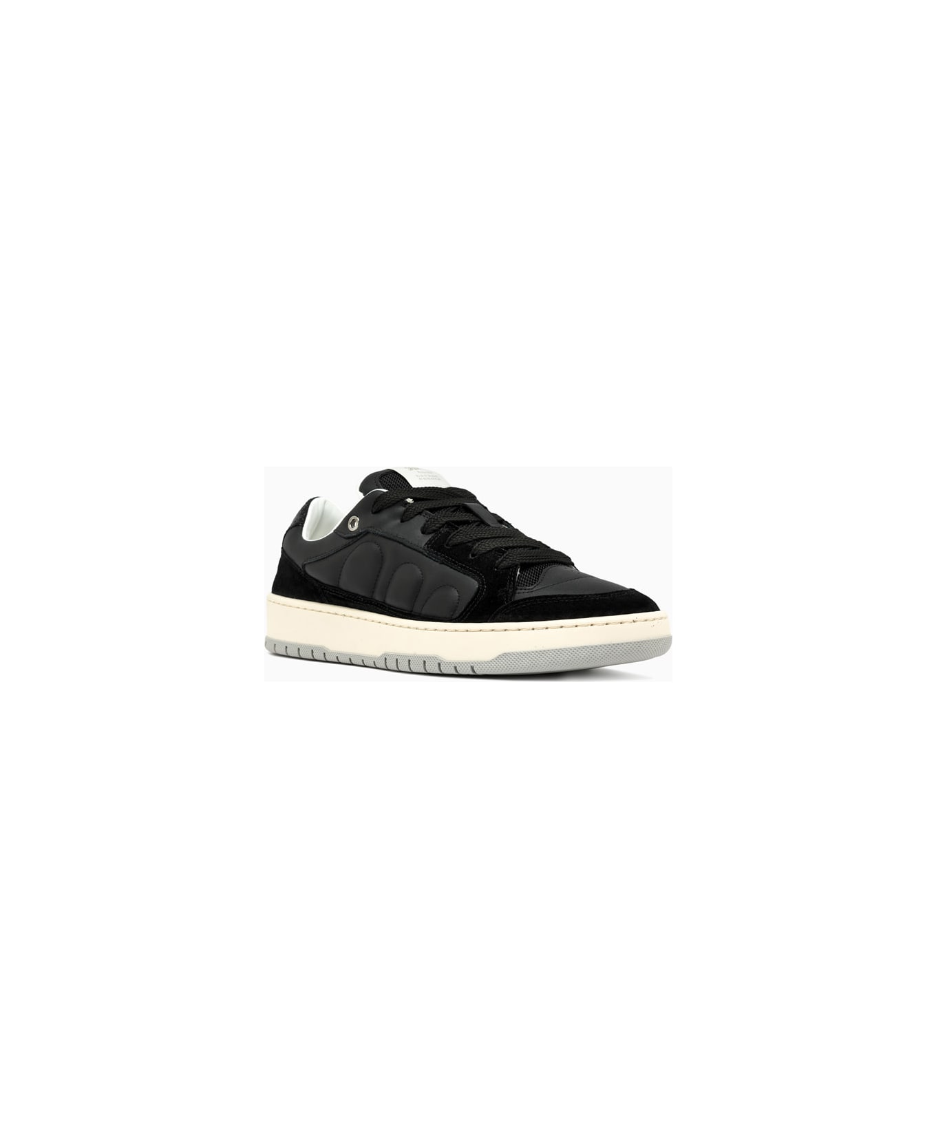 Paura Santha Model 2 Sneakers Leather Black - Black
