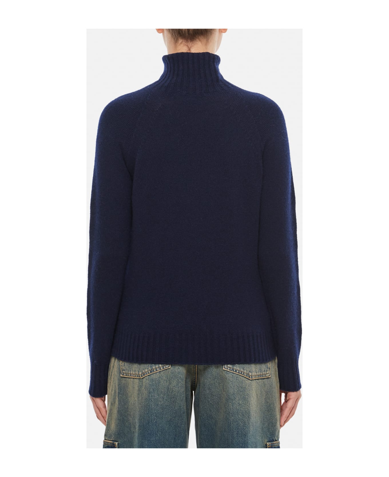 Drumohr Turtleneck Sweater - Blue