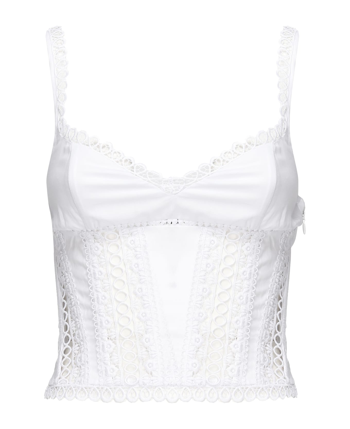 Charo Ruiz Poppy Top - White