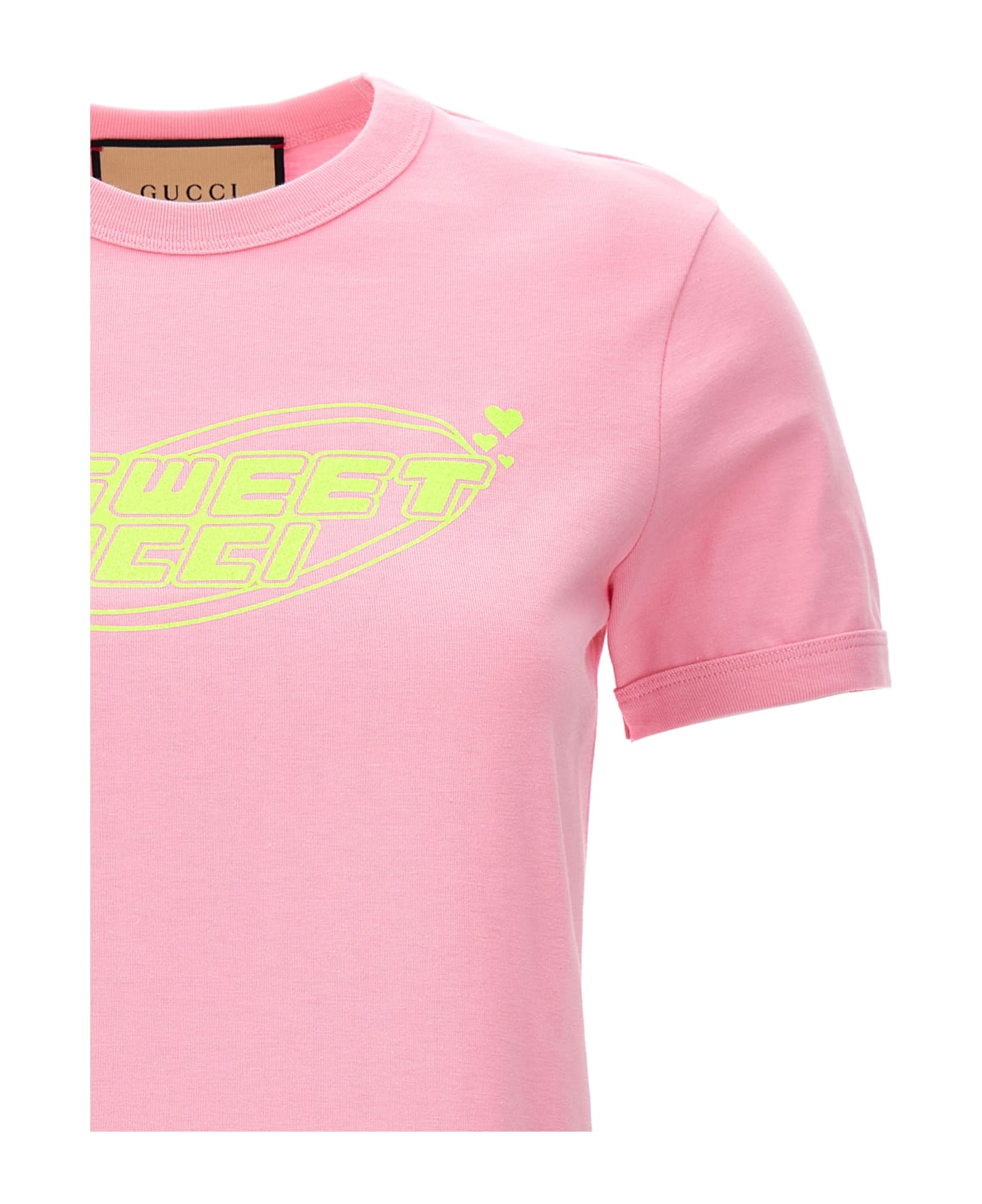 Gucci 'sweet Gucci' T-shirt - Pink