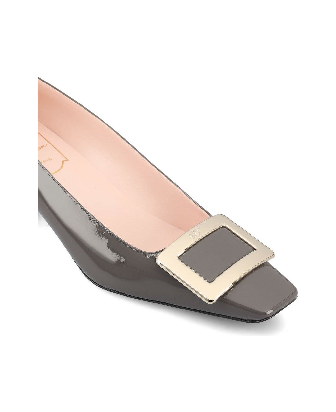 Roger Vivier Belle Vivier Buckle Pumps - Black