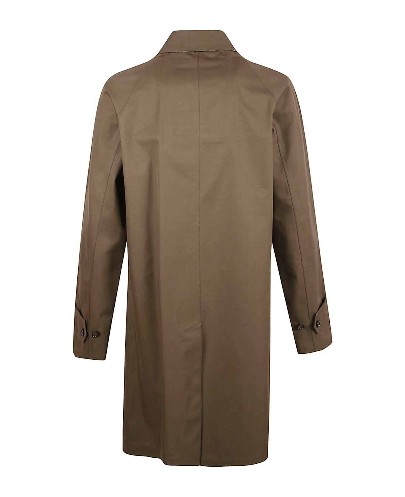 Burberry Single-breasted Coat - Juniper