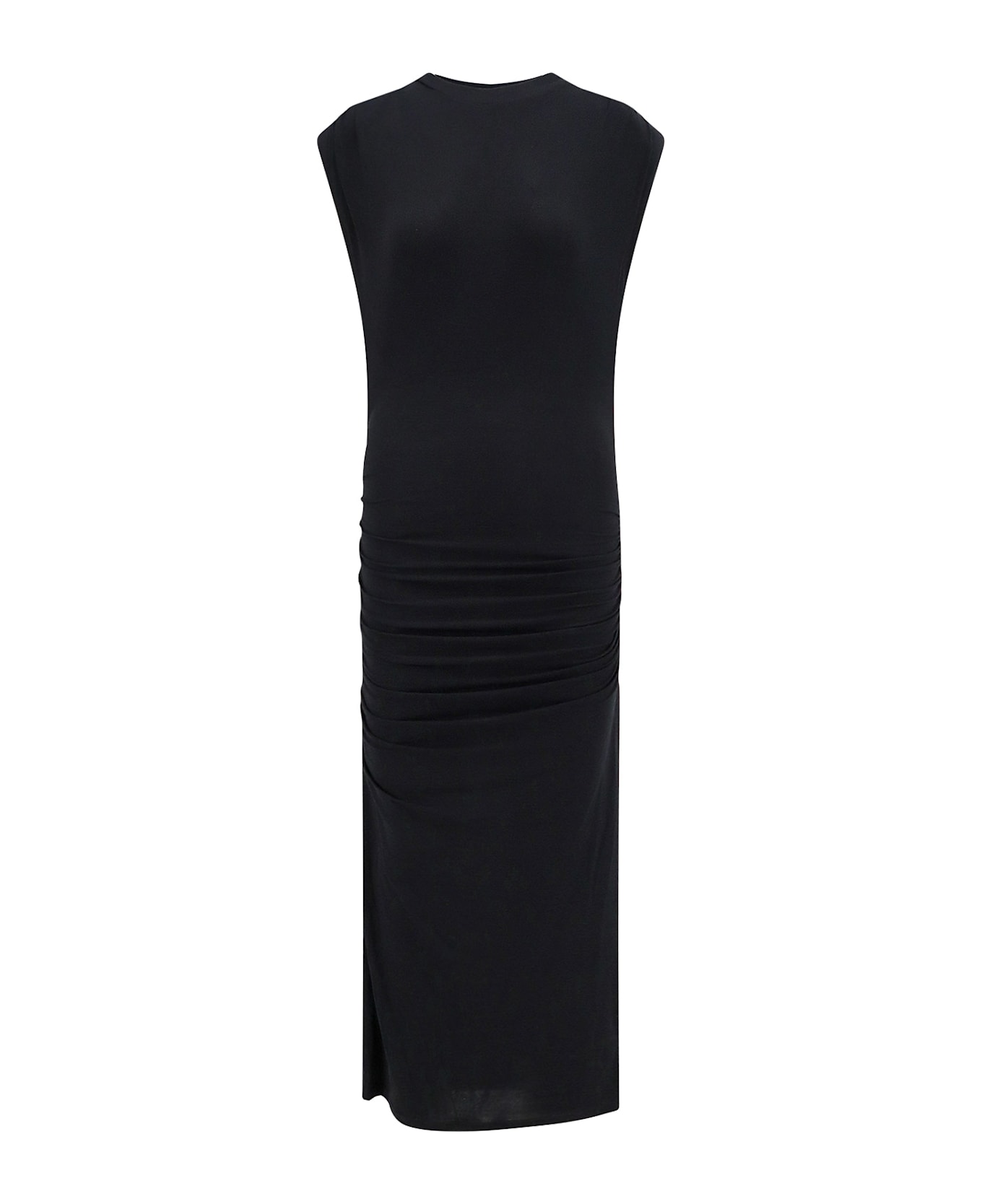 Marant Étoile Donna Stretch Fabric Long Dress - Black
