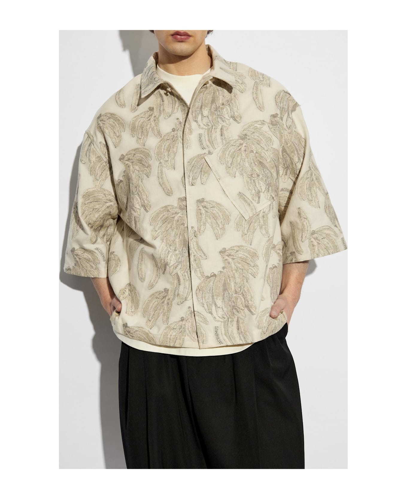 Jacquemus Patterned Shirt - Beige