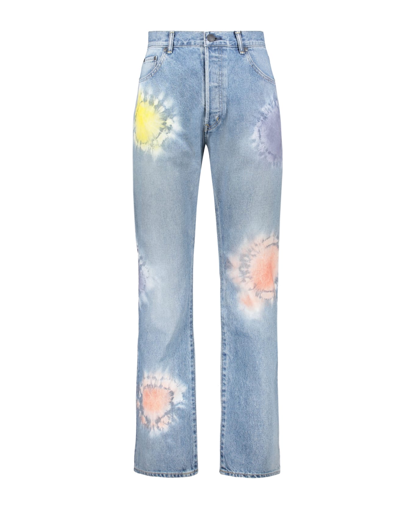 John Elliott Straight Leg Jeans - Denim