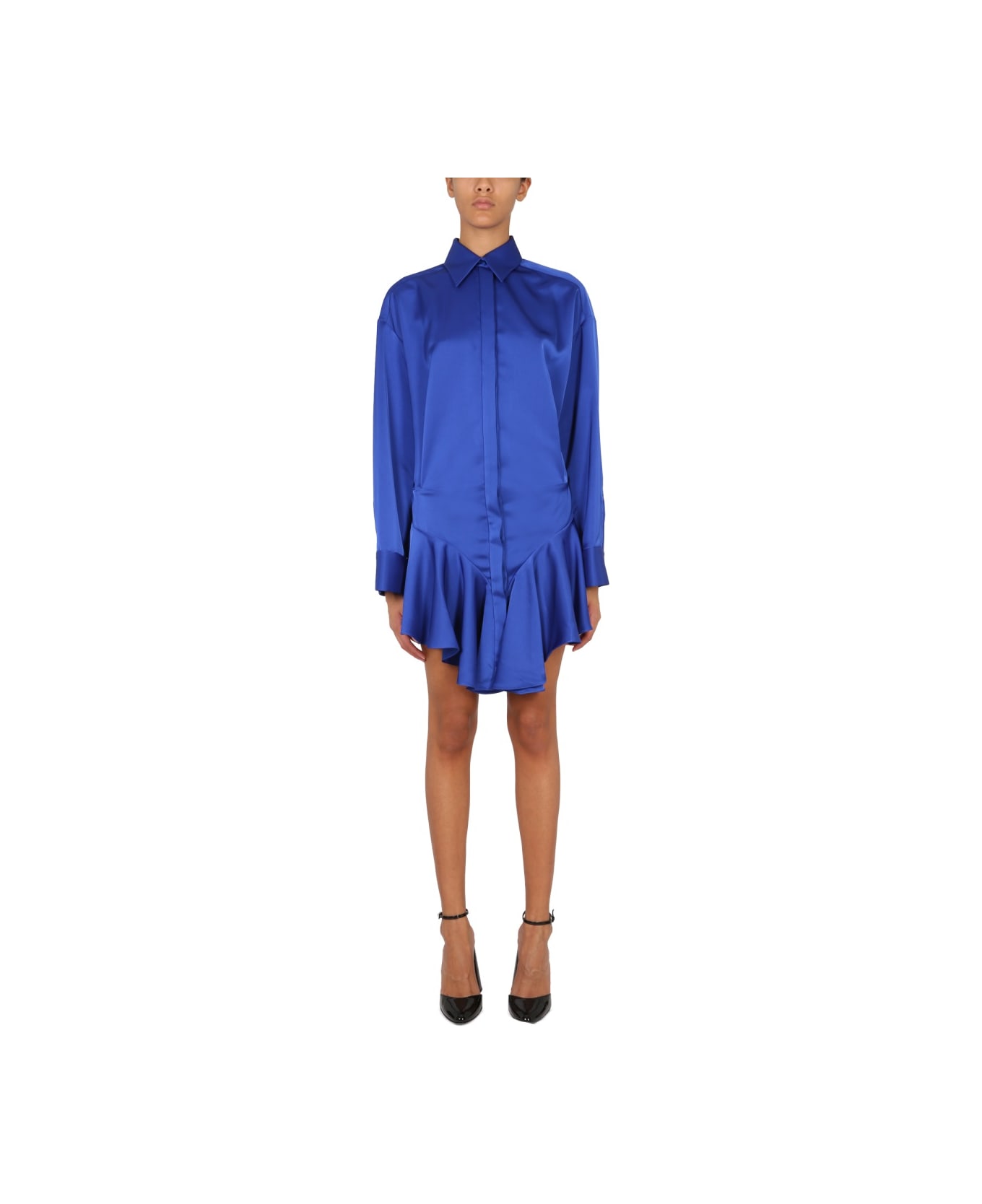 The Attico Mini Dress ''candice'' - BLUE