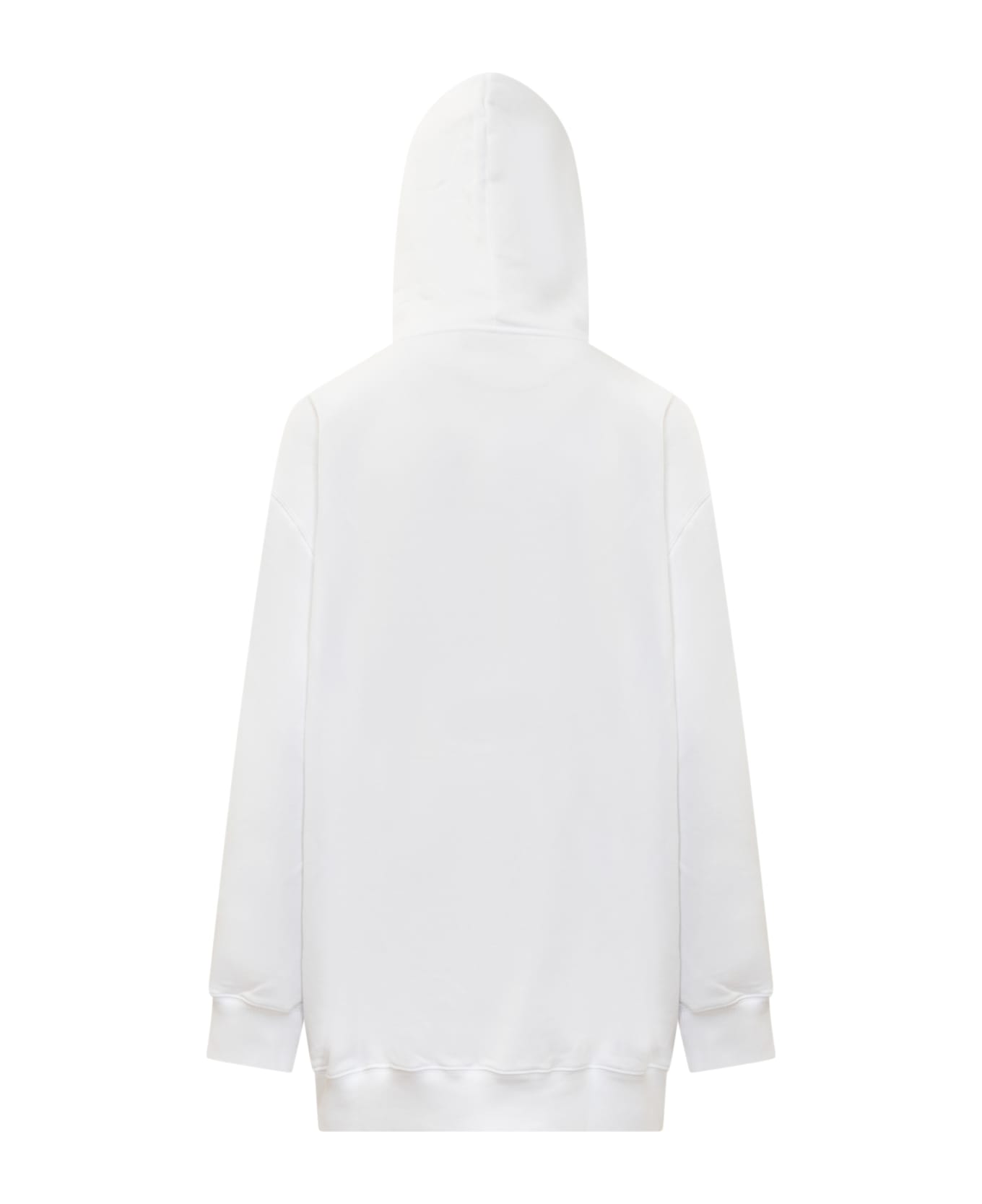 Lanvin Curb Over Hoodie - Optic White フリース