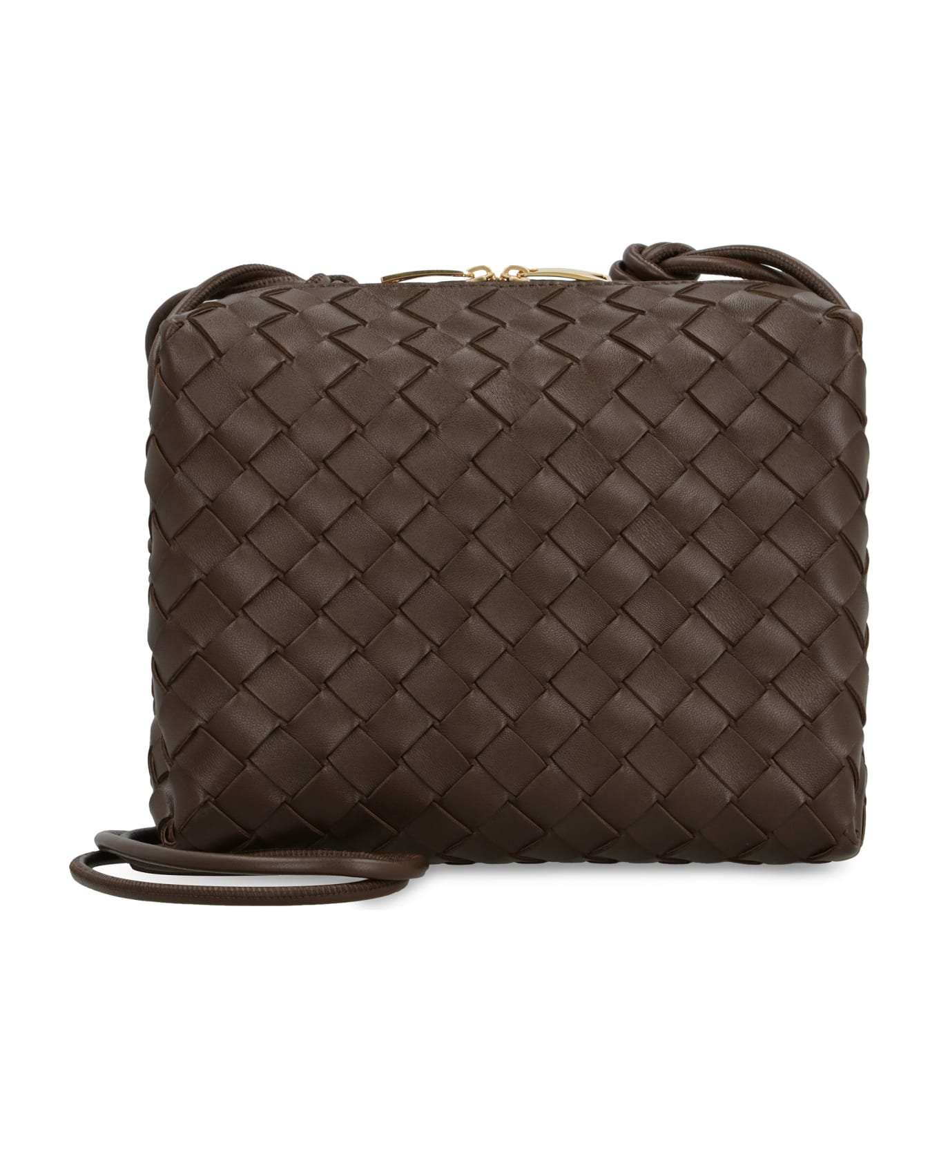 Bottega Veneta Loop Leather Shoulder Bag - brown ショルダーバッグ