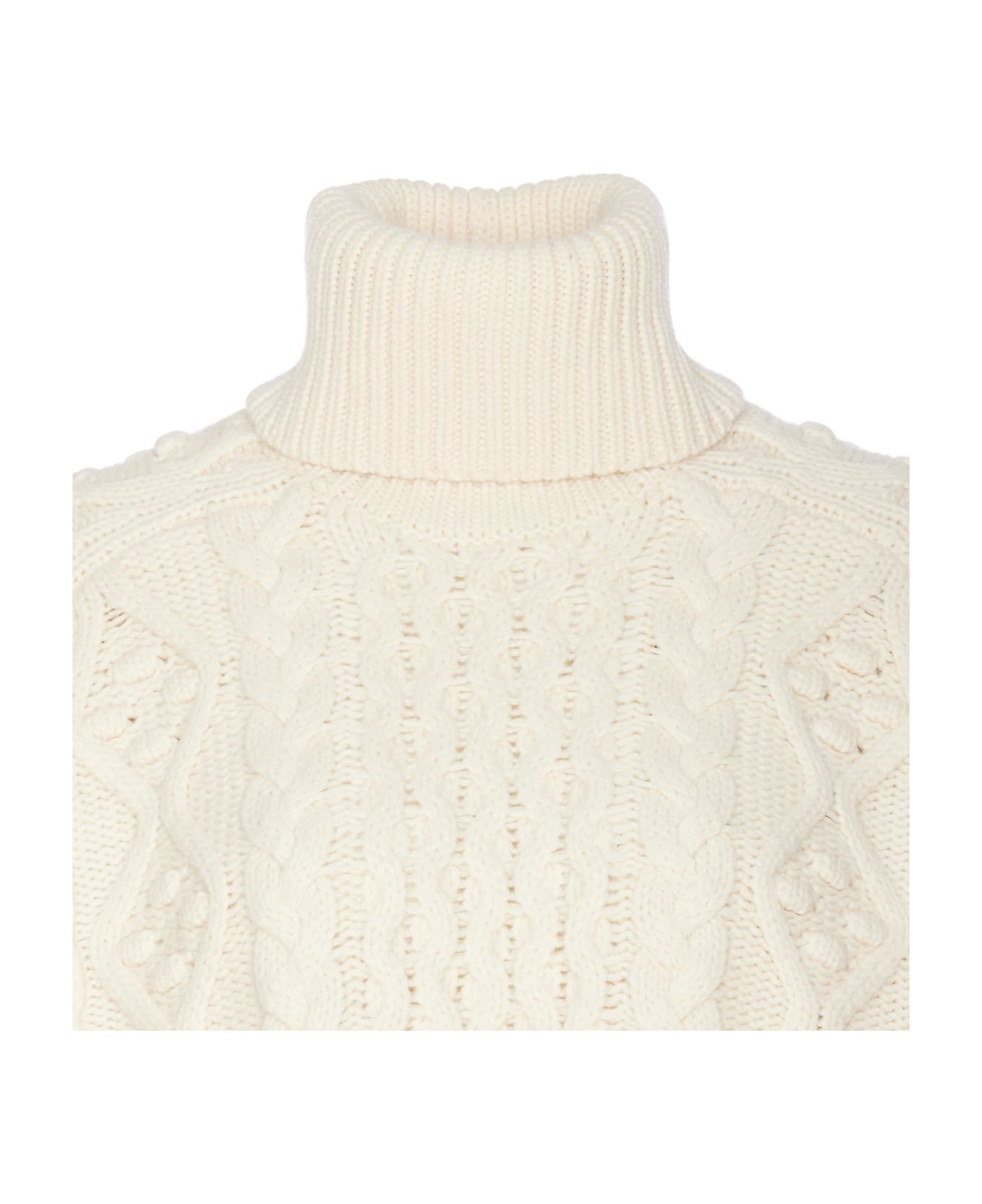 Loulou Studio Turtleneck Sweater - White