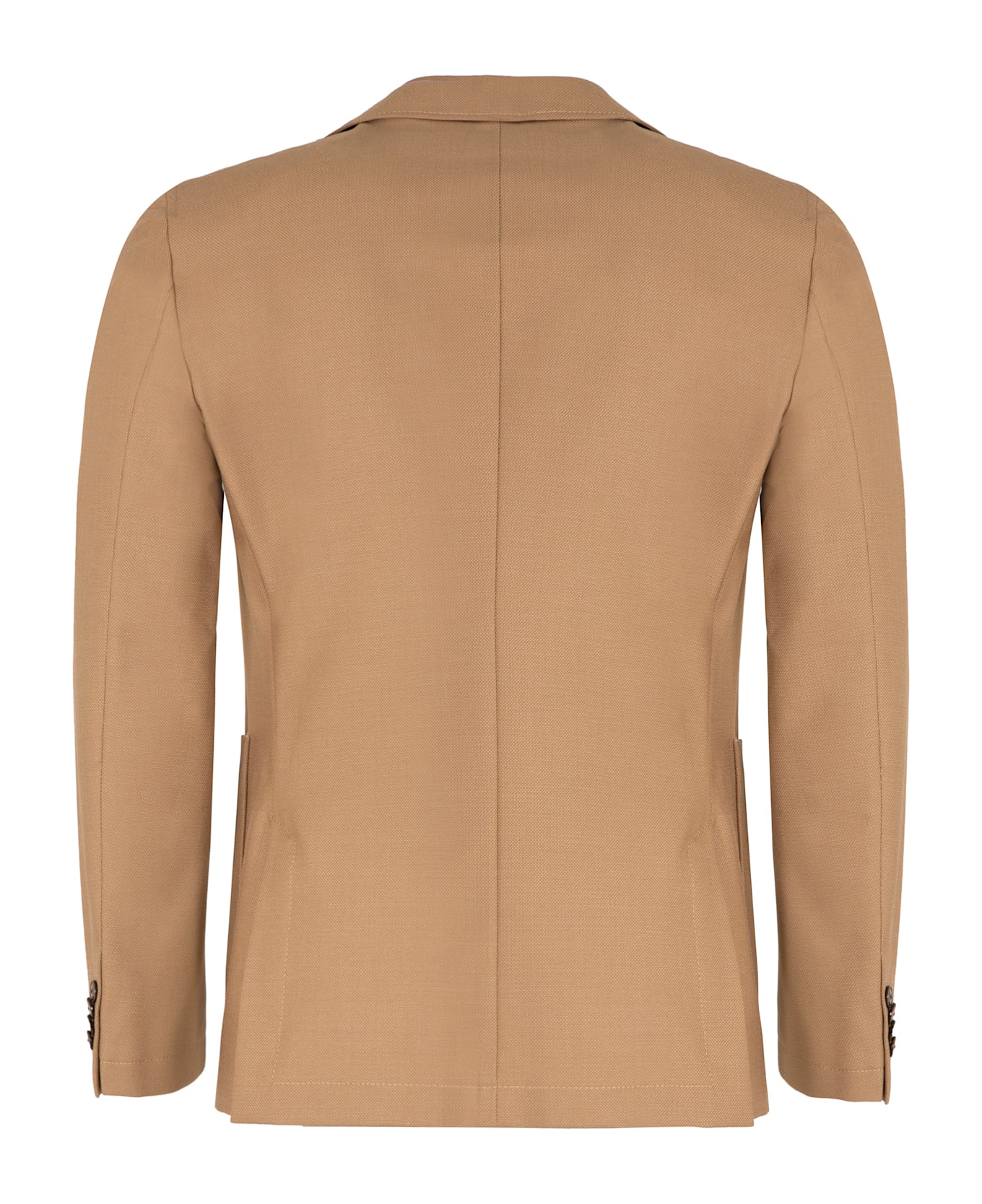Hugo Boss Single-breasted Two-button Jacket - Beige