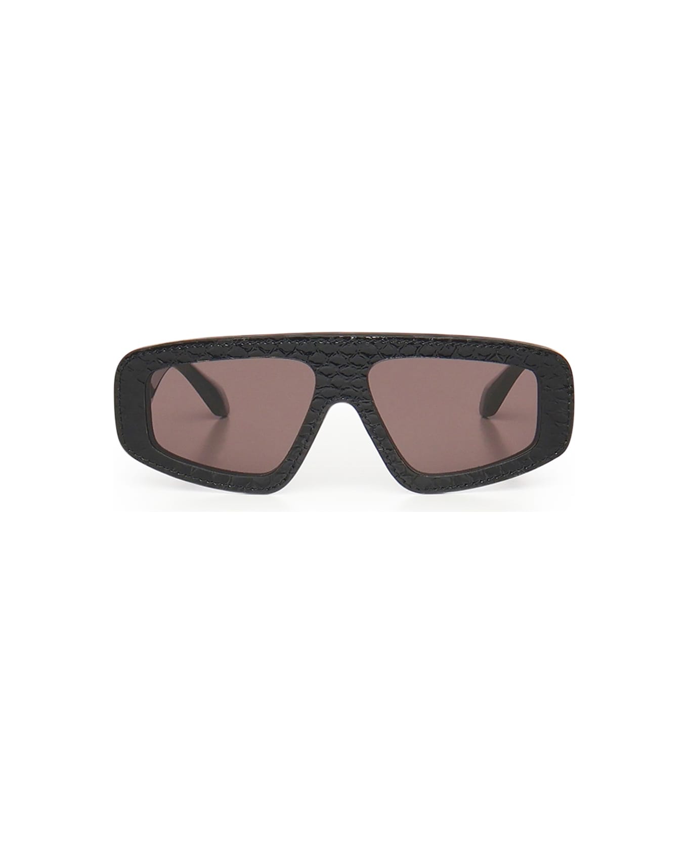Alaia Aviator Sunglasses - BLACK-BLACK-GREY