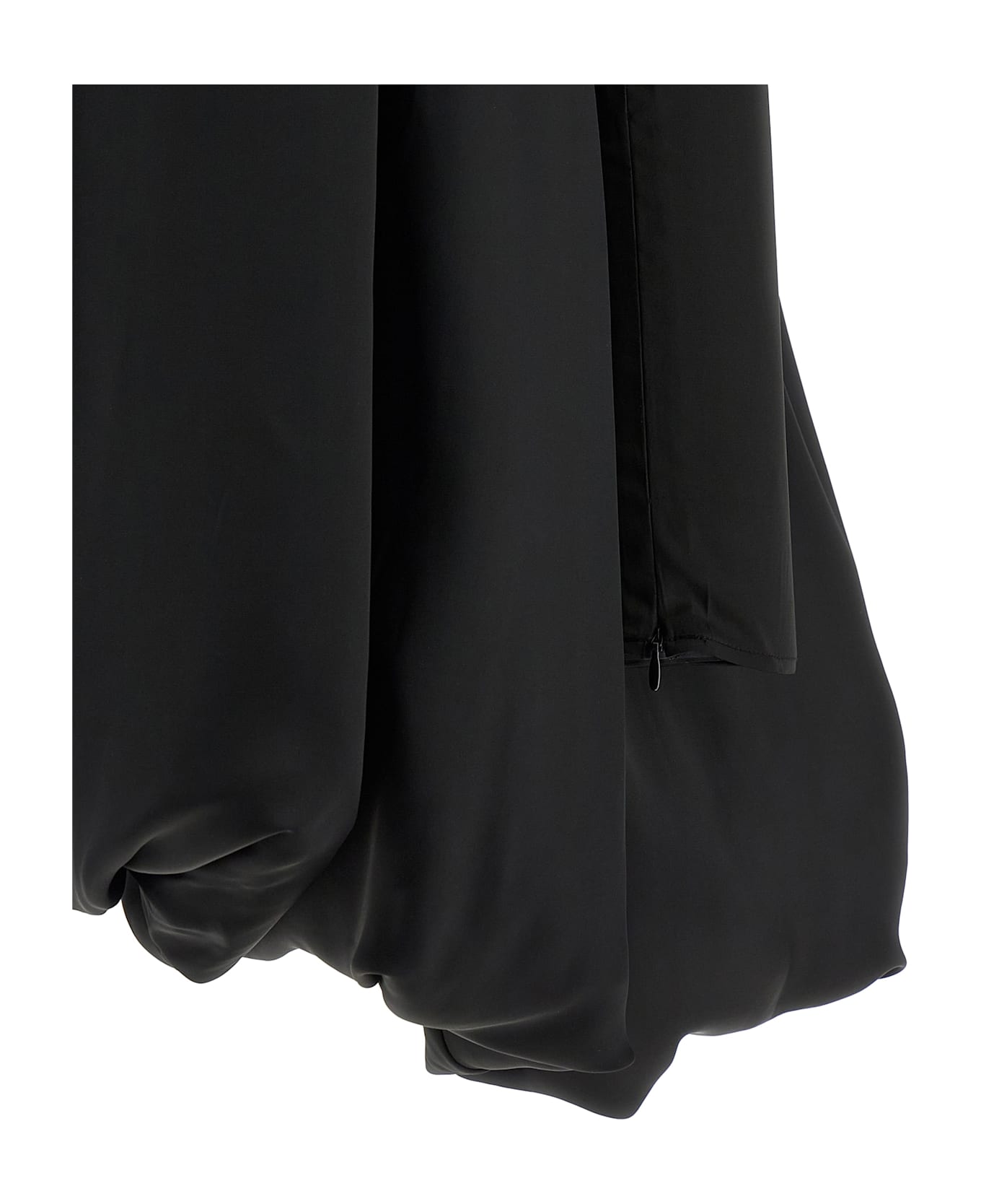 Rotate by Birger Christensen 'satin Le Bubble' Dress - Black  