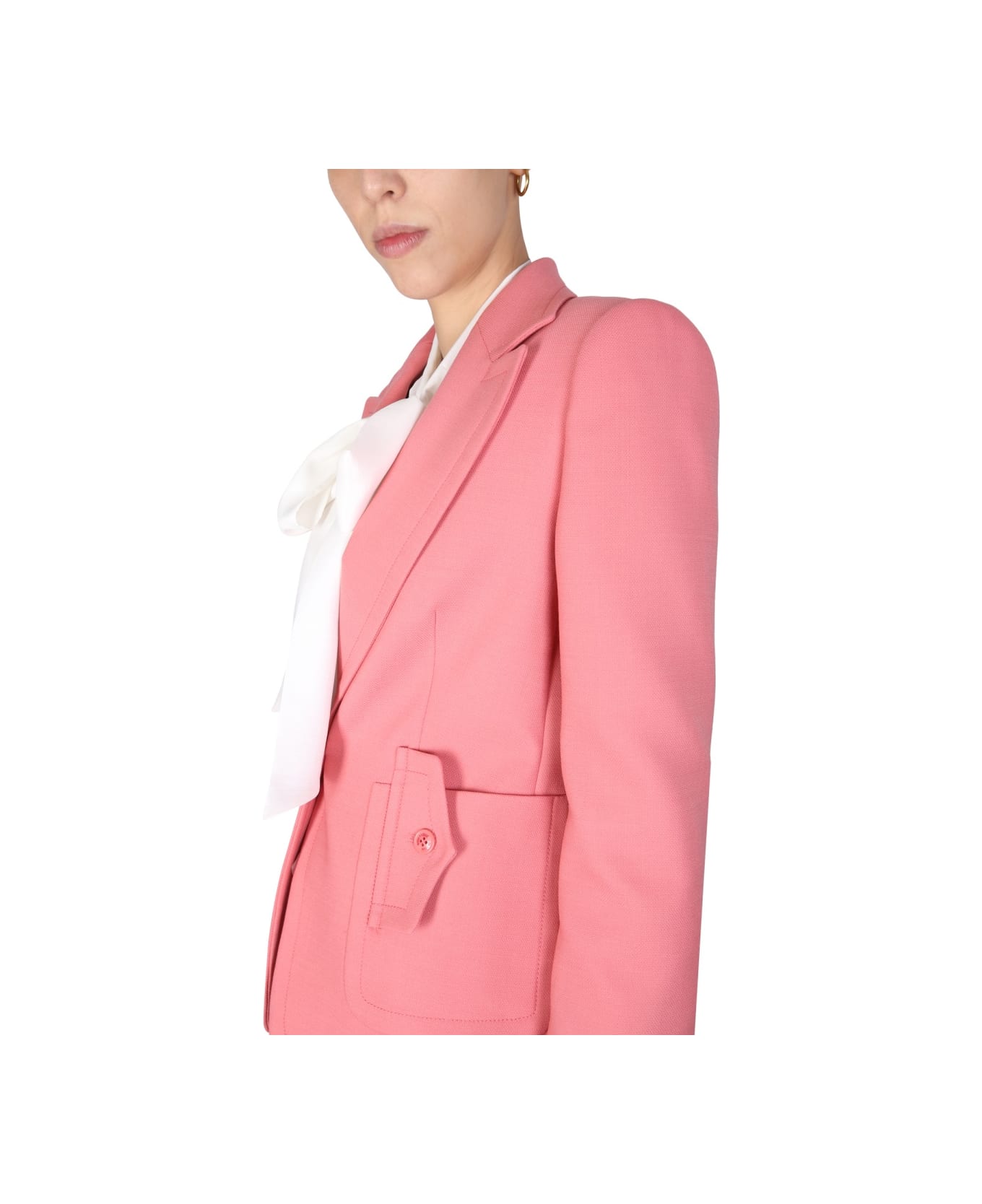 Boutique Moschino Slim Fit Jacket - PINK ジャケット
