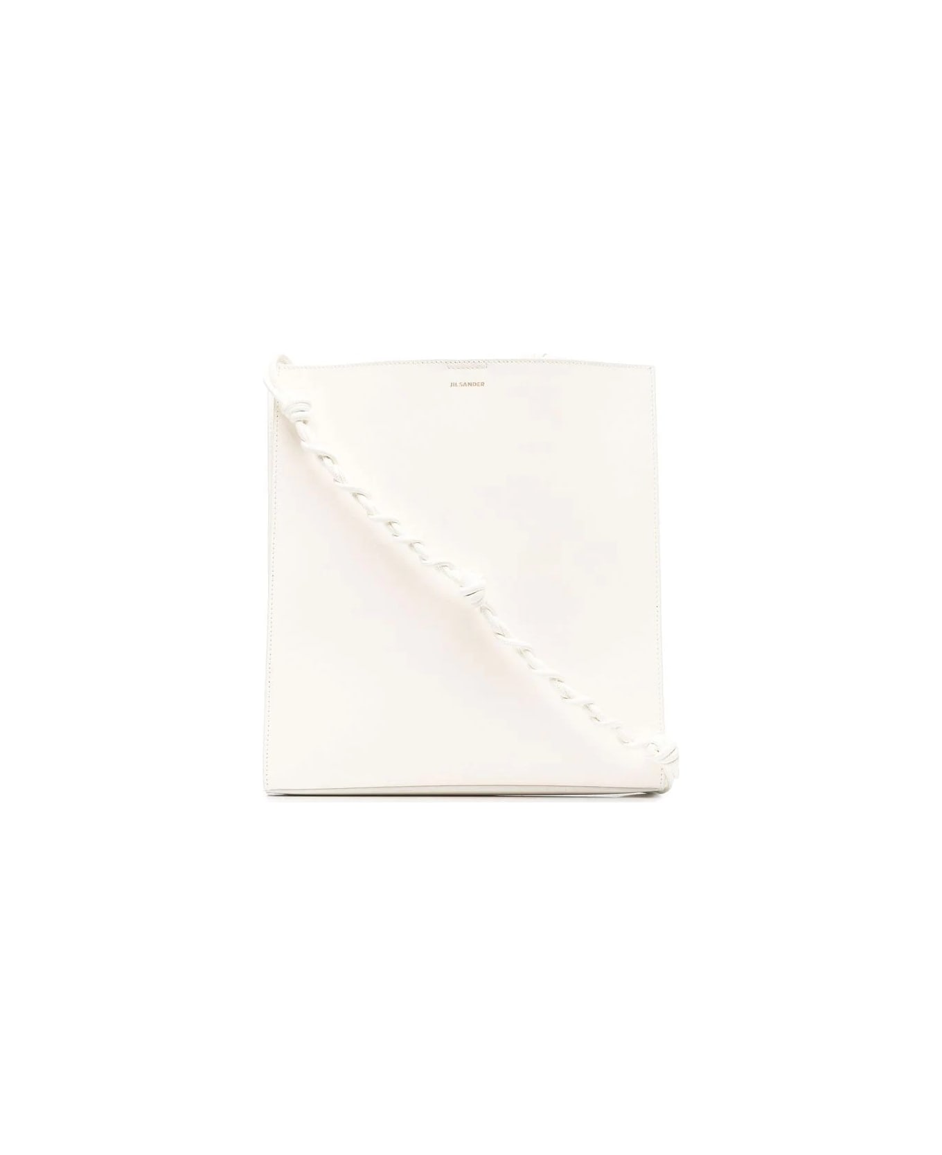 Jil Sander White Medium Tangle Bag - White