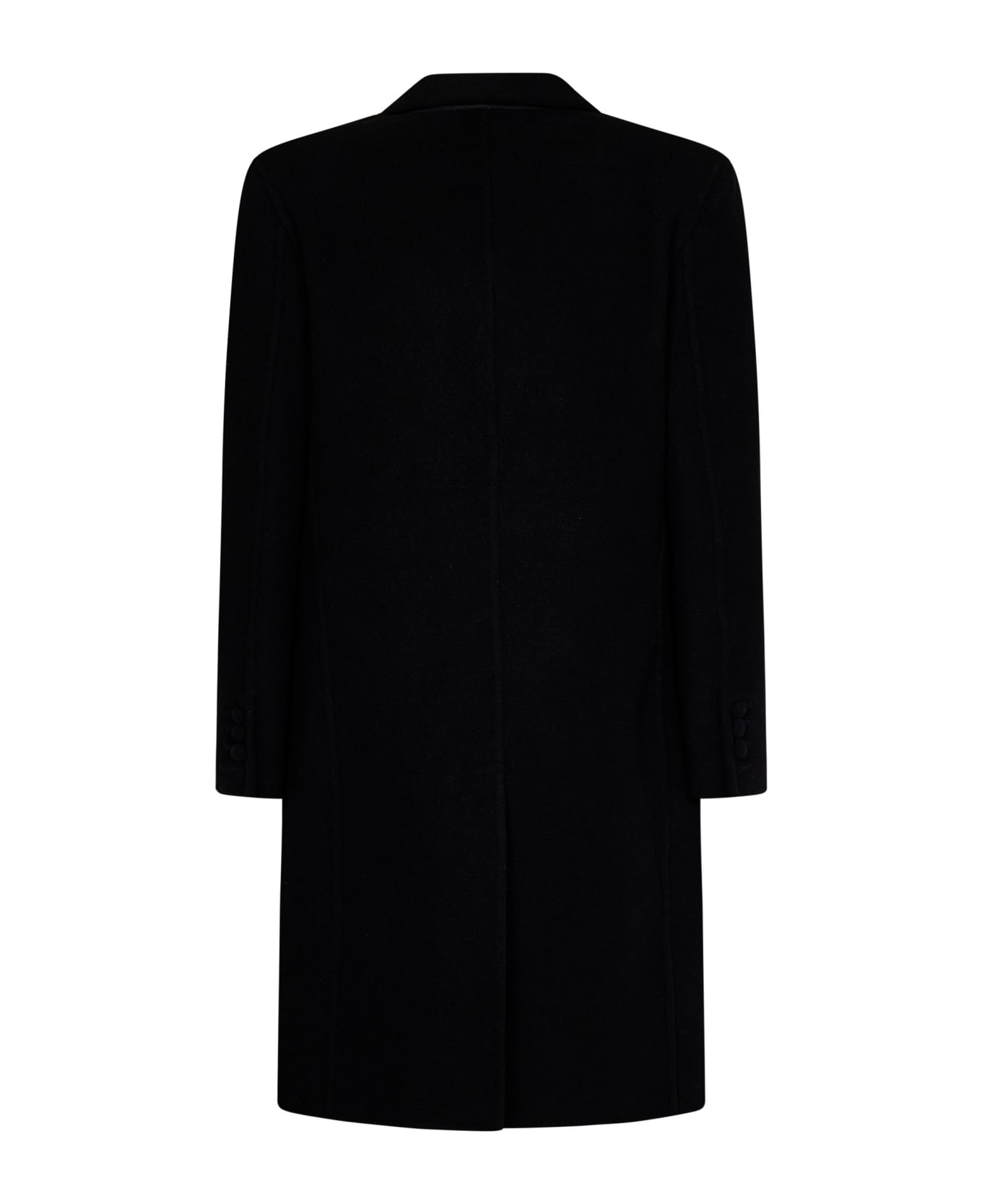 Balmain Coat - Black レインコート