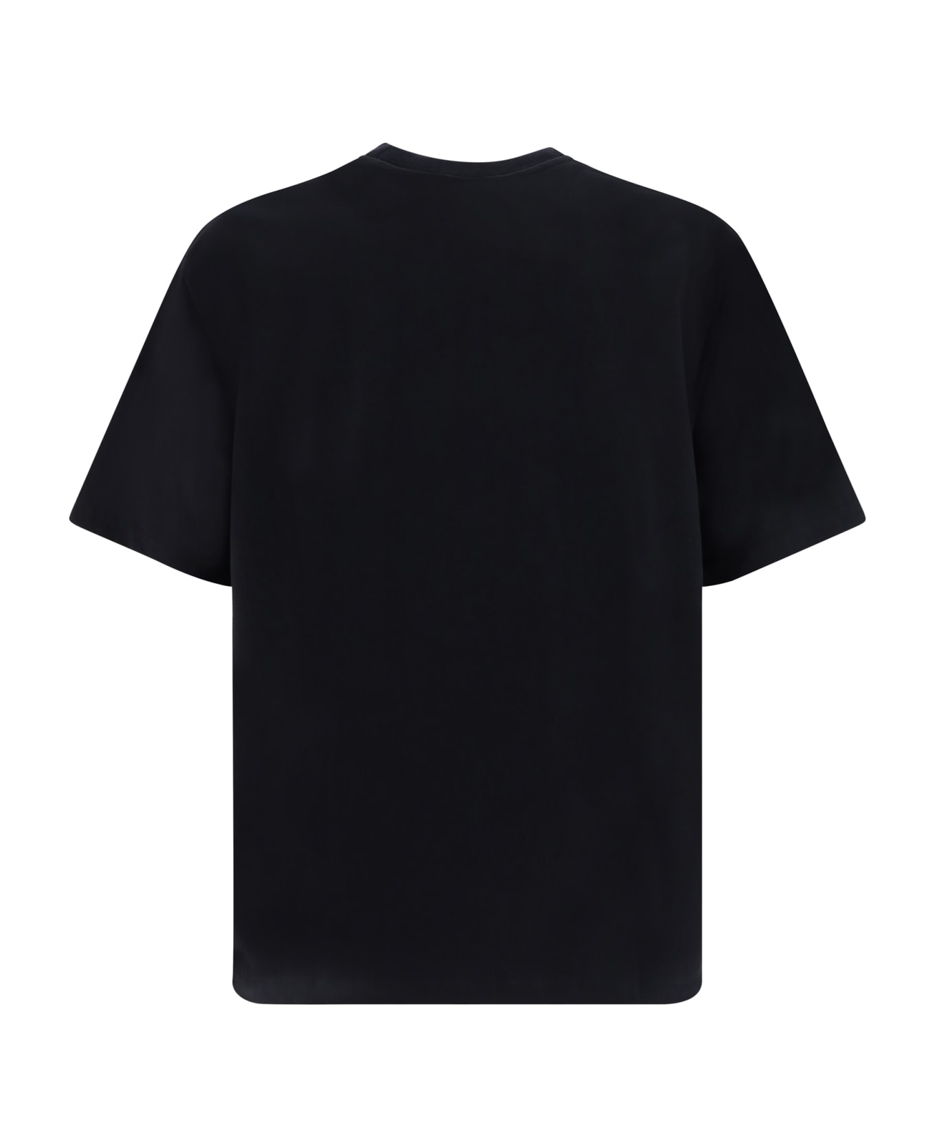Acne Studios Logo Printed Crewneck T-shirt - Black