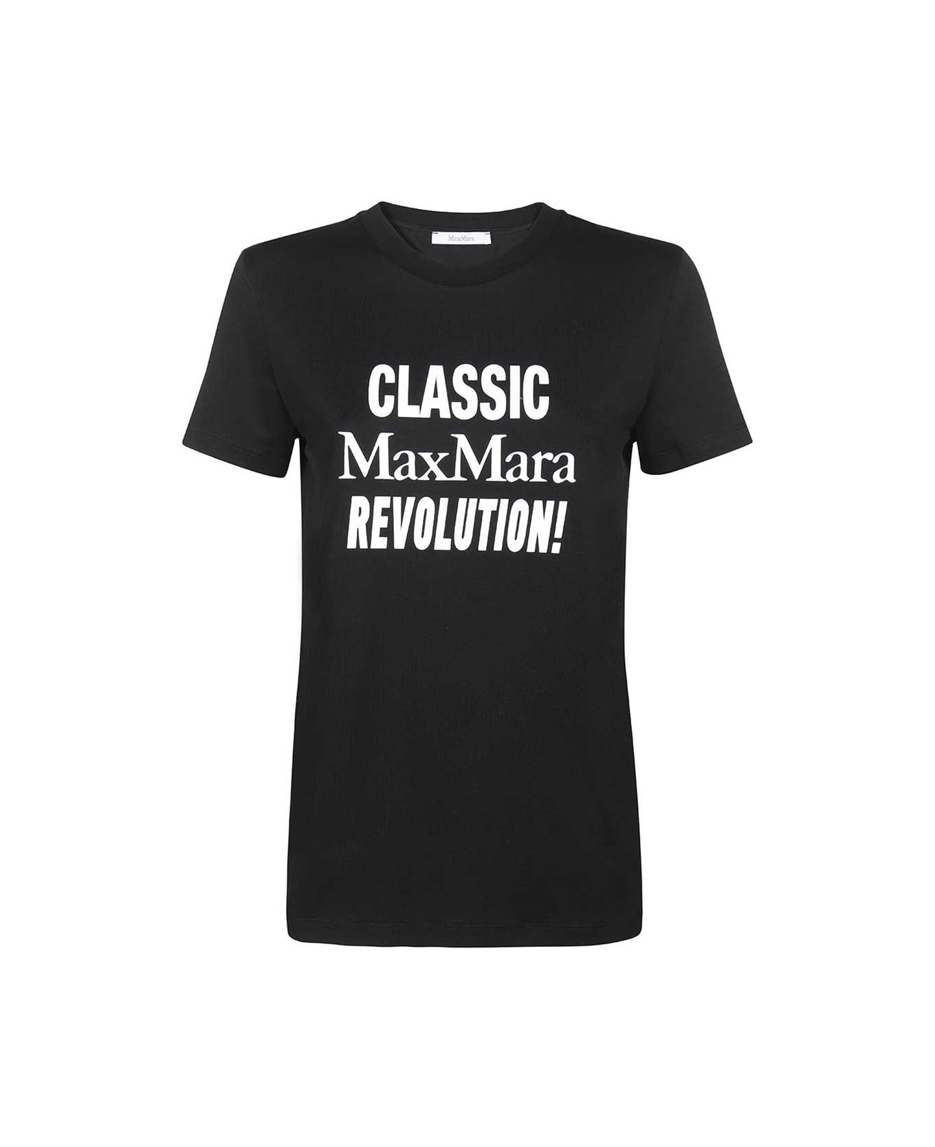 Max Mara Gerard Cotton T-shirt - black Tシャツ
