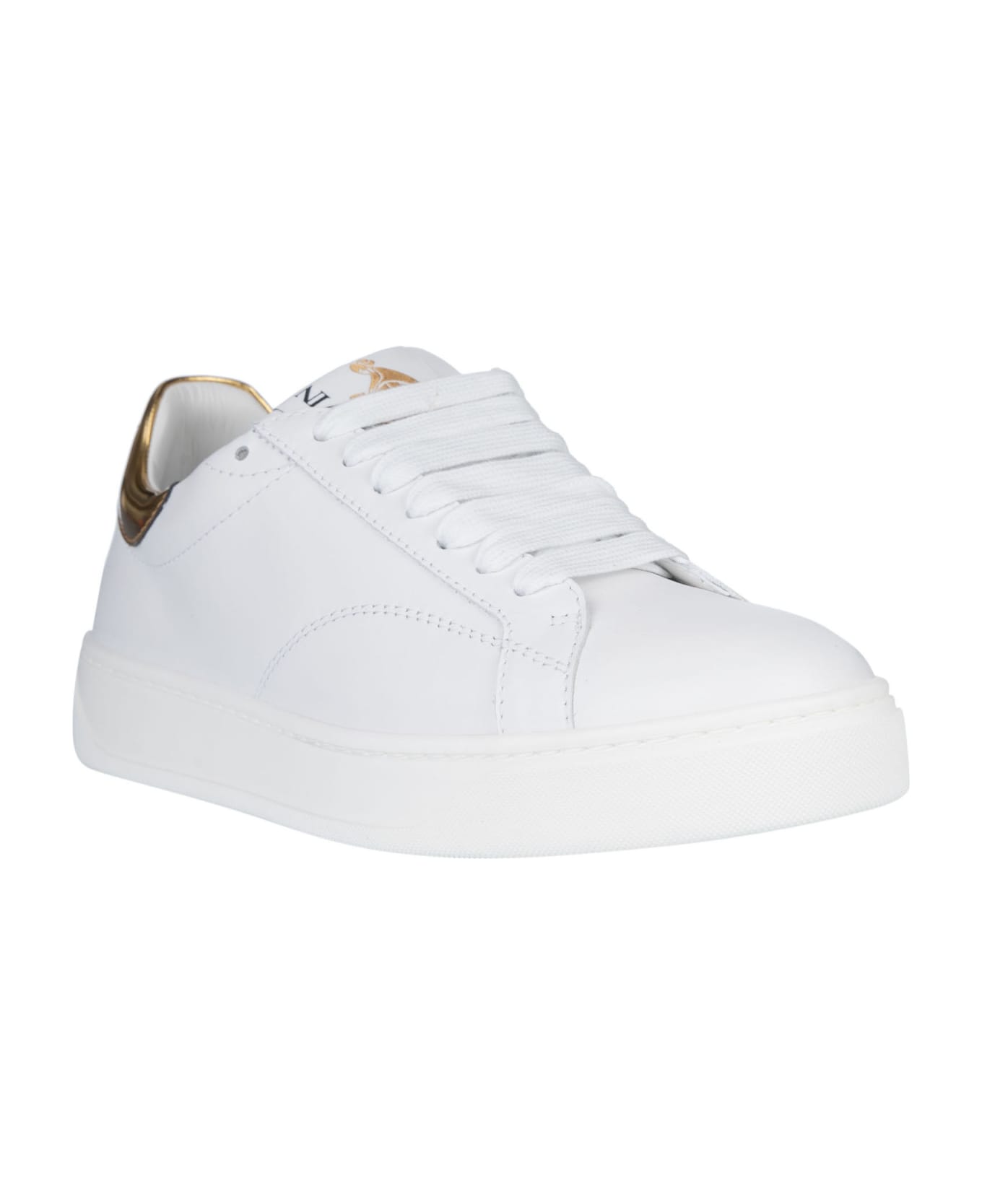 Lanvin Ddb0 Sneakers - White/Gold スニーカー
