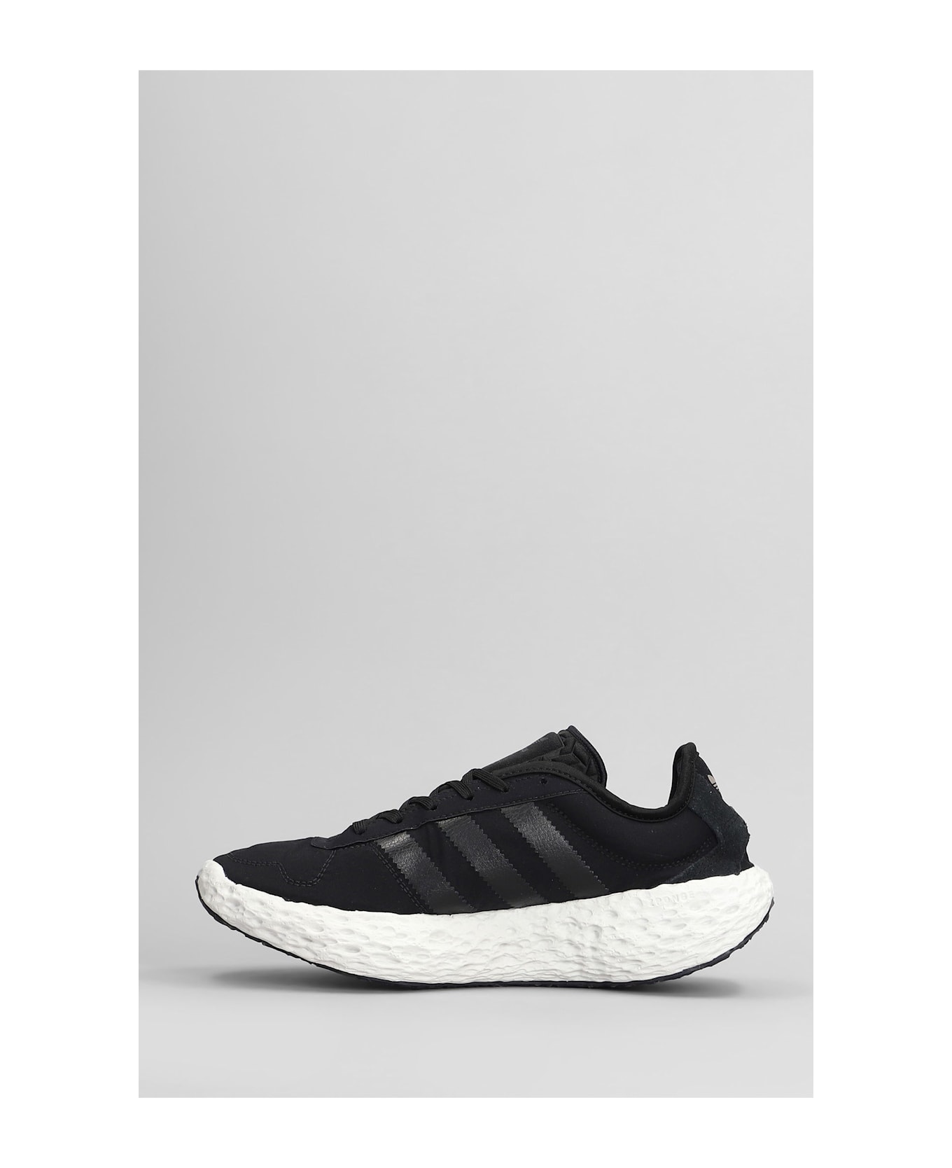Adidas Zponge Sneakers In Black Fabric - black