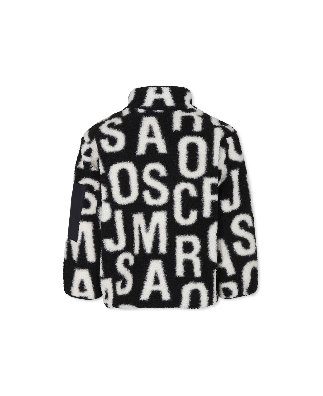 Marc Jacobs Black Sweatshirt For Boy With Monogram - Nero