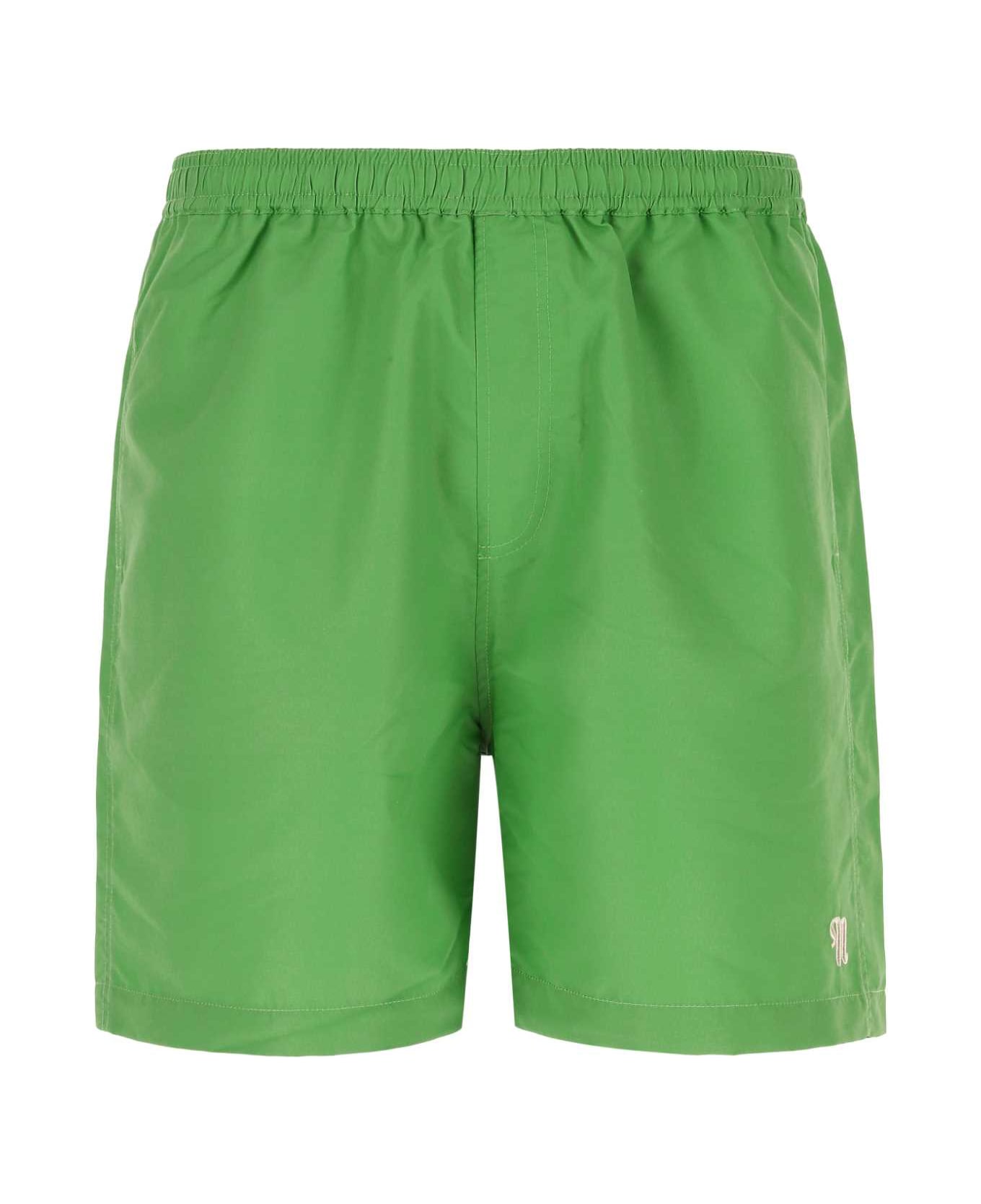 Nanushka Green Polyester Blend Swimming Shorts - GREEN 水着