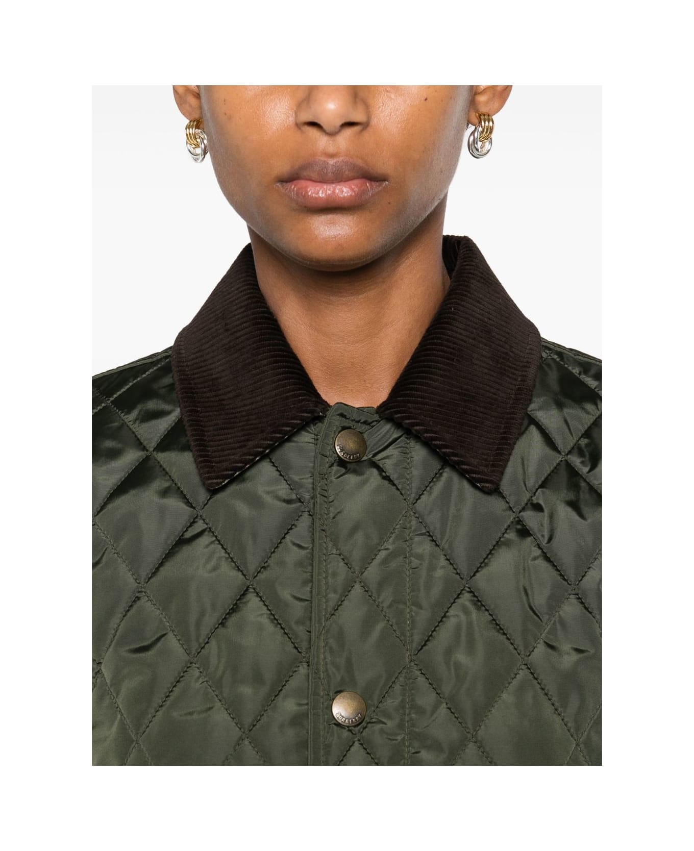 Burberry Quilted Jacket - Green