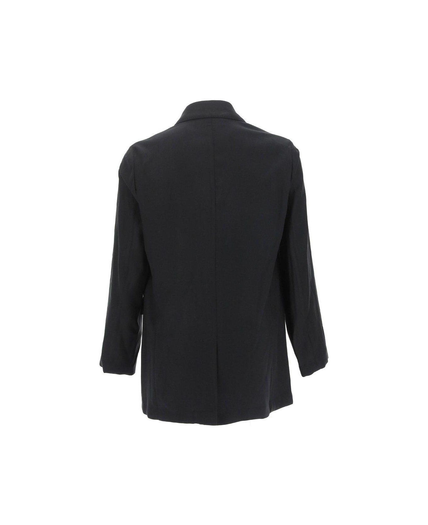 Our Legacy Long-sleeved Double-breasted Blazer - Black