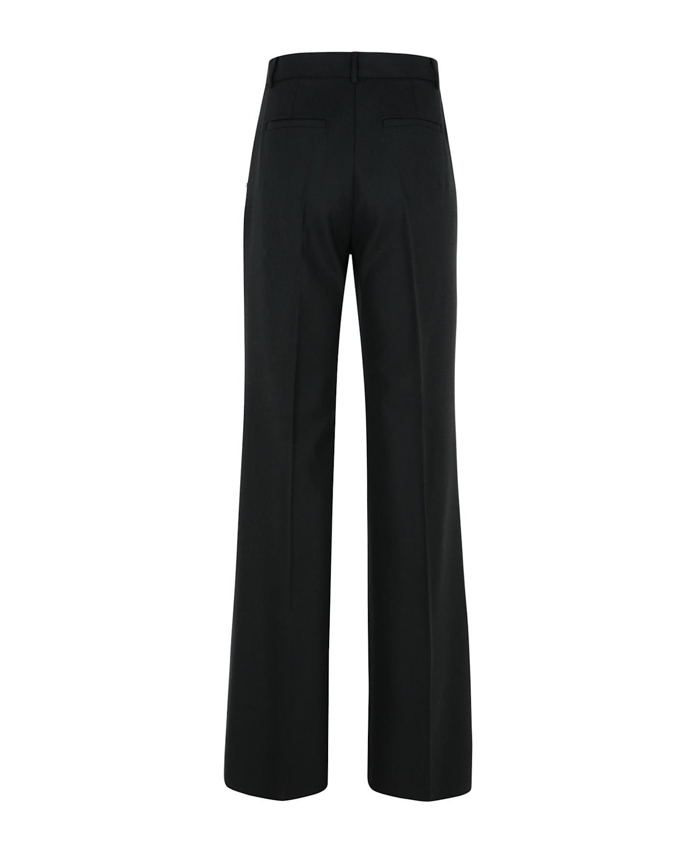 SportMax Oxalis Straight Leg Trousers - Black