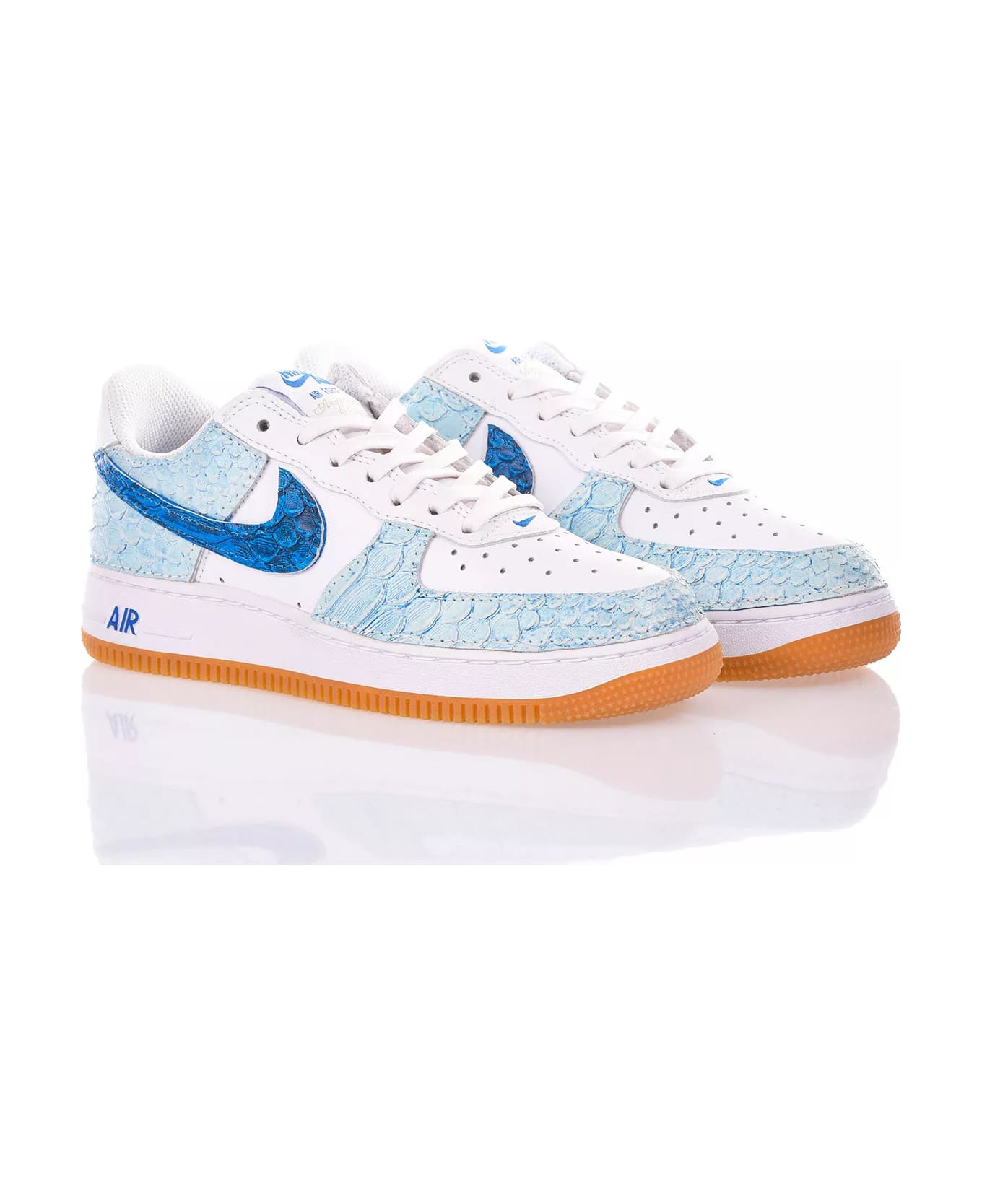 Mimanera Nike Air Force 1 Celestial With Blue Swoosh