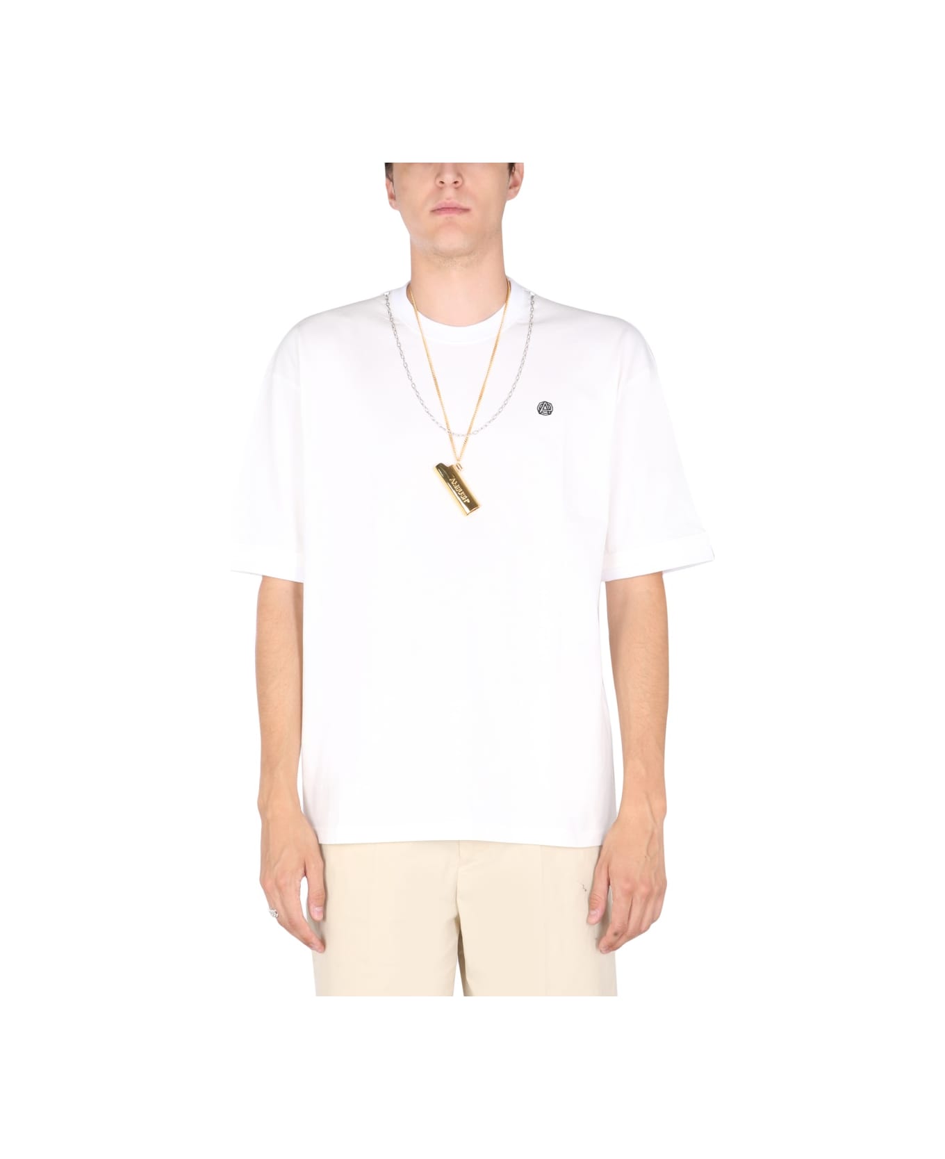 AMBUSH Chain Neck T-shirt - WHITE