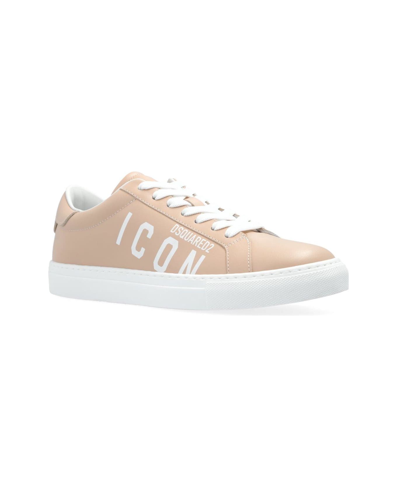 Dsquared2 Boxer Sneakers - Powder Pink E White