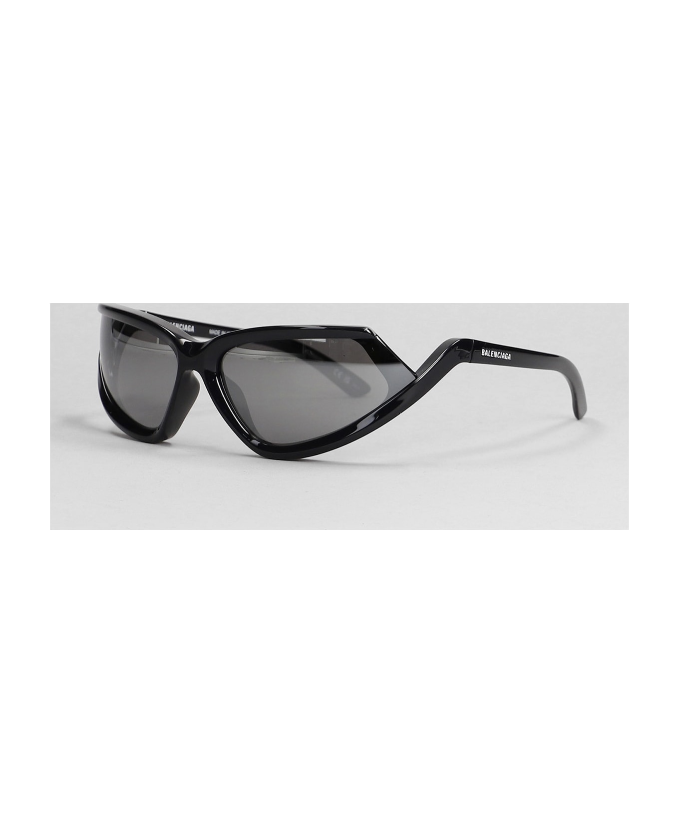 Balenciaga Side Xpander Cat Sunglasses - Black