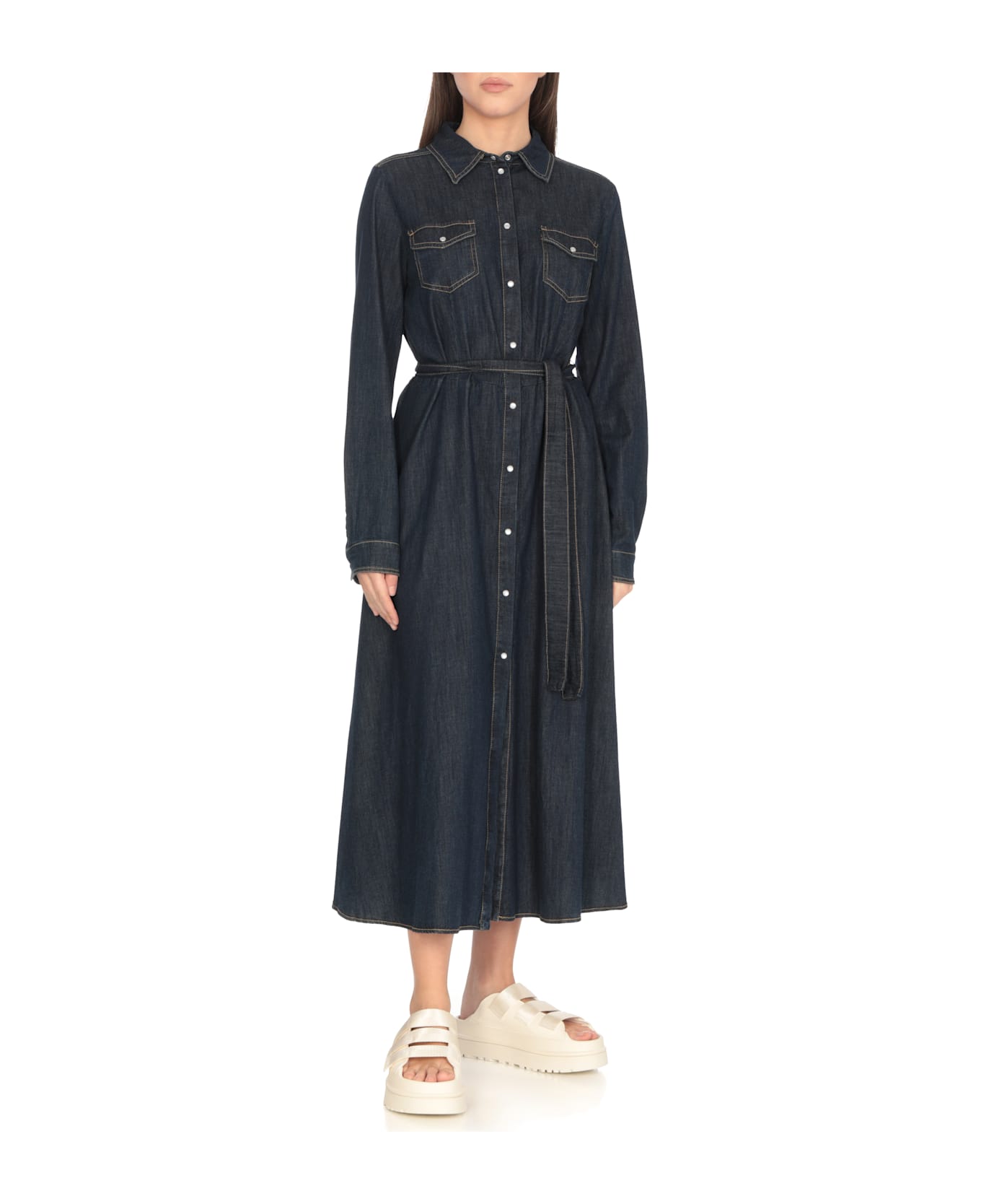 UGG Goldenglow Slide Sandals - Ivory