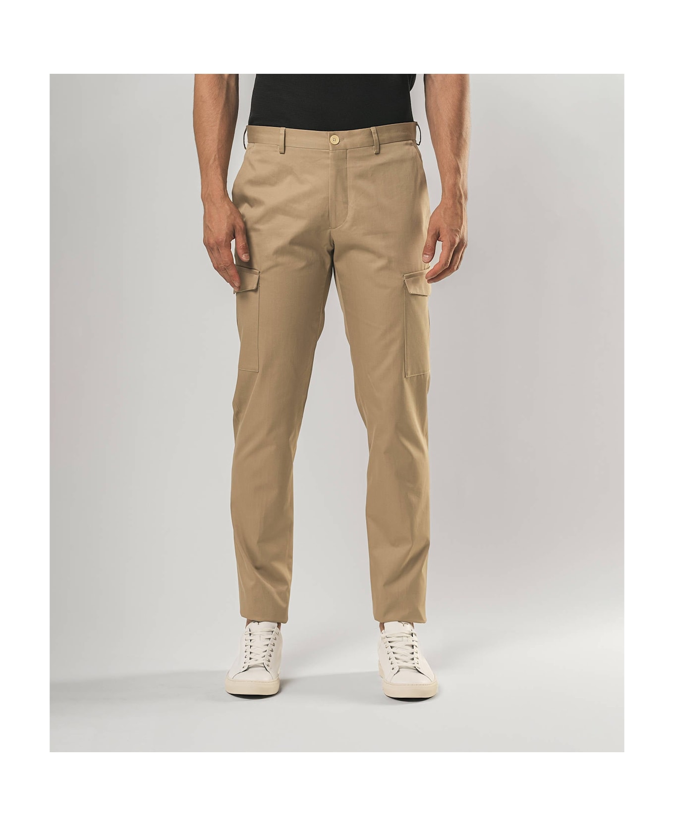 Larusmiani Trousers Saltaire Pants - Beige