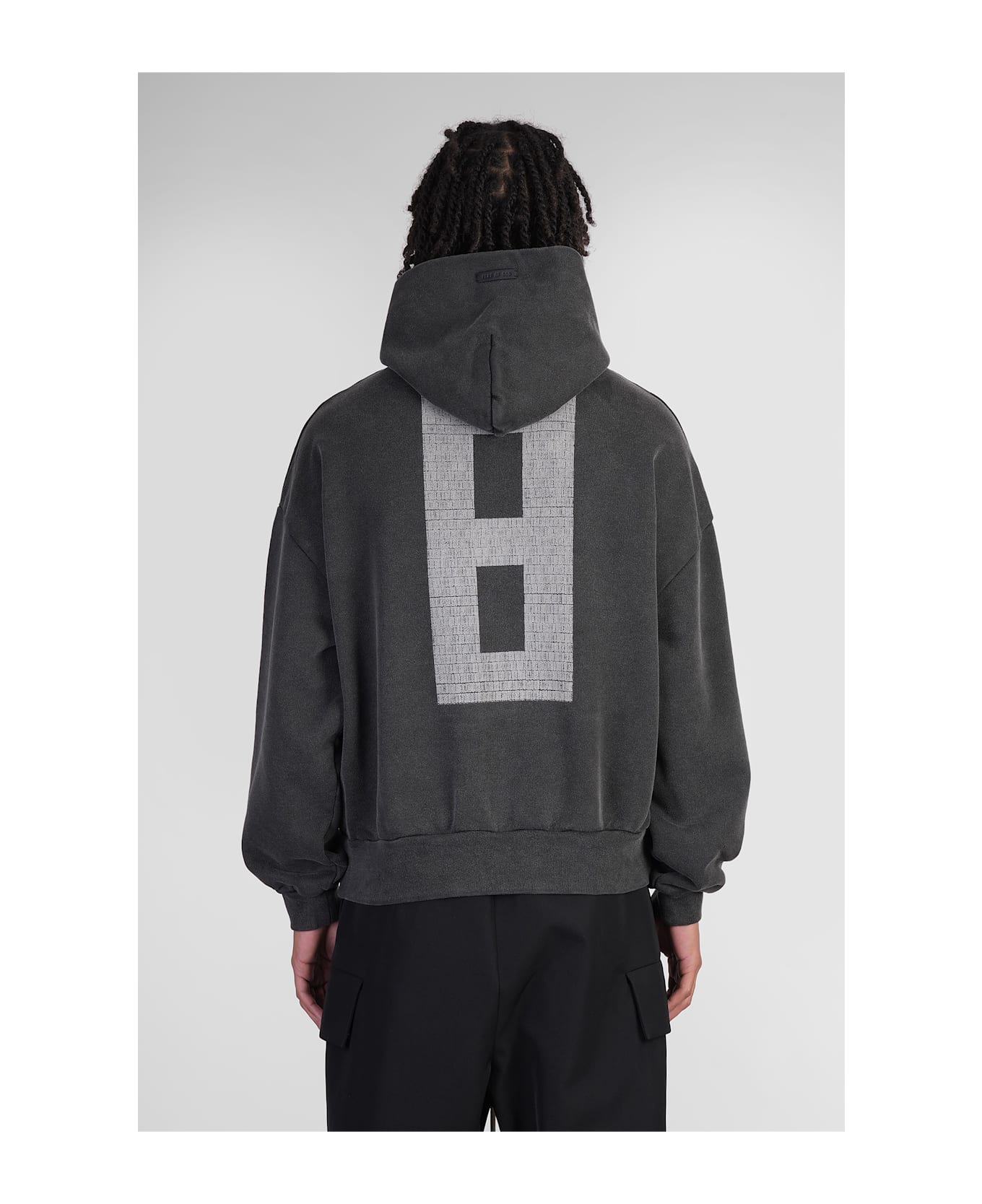 Fear of God Sweatshirt In Black Cotton - black