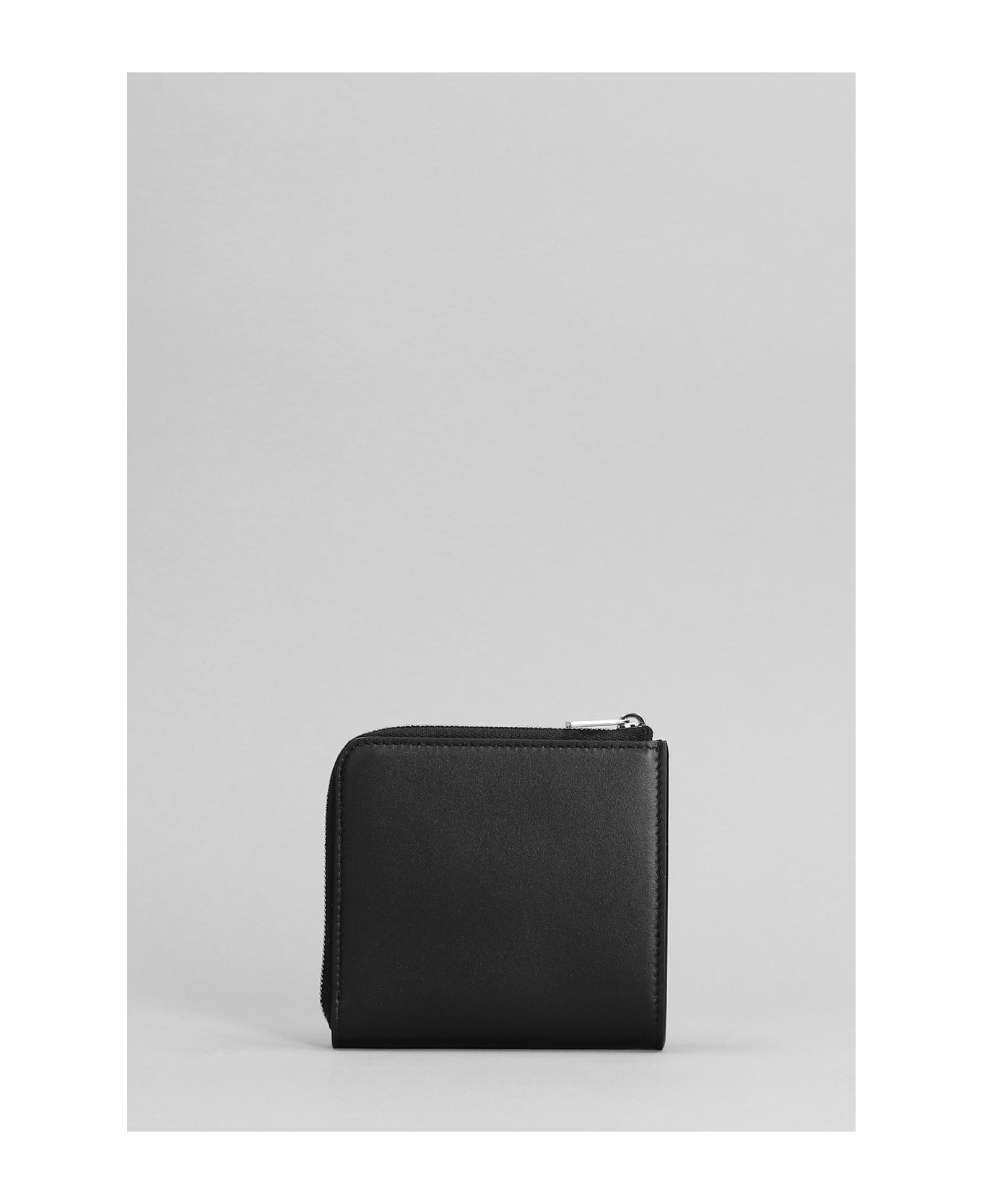 Jil Sander Wallet In Black Leather - black 財布