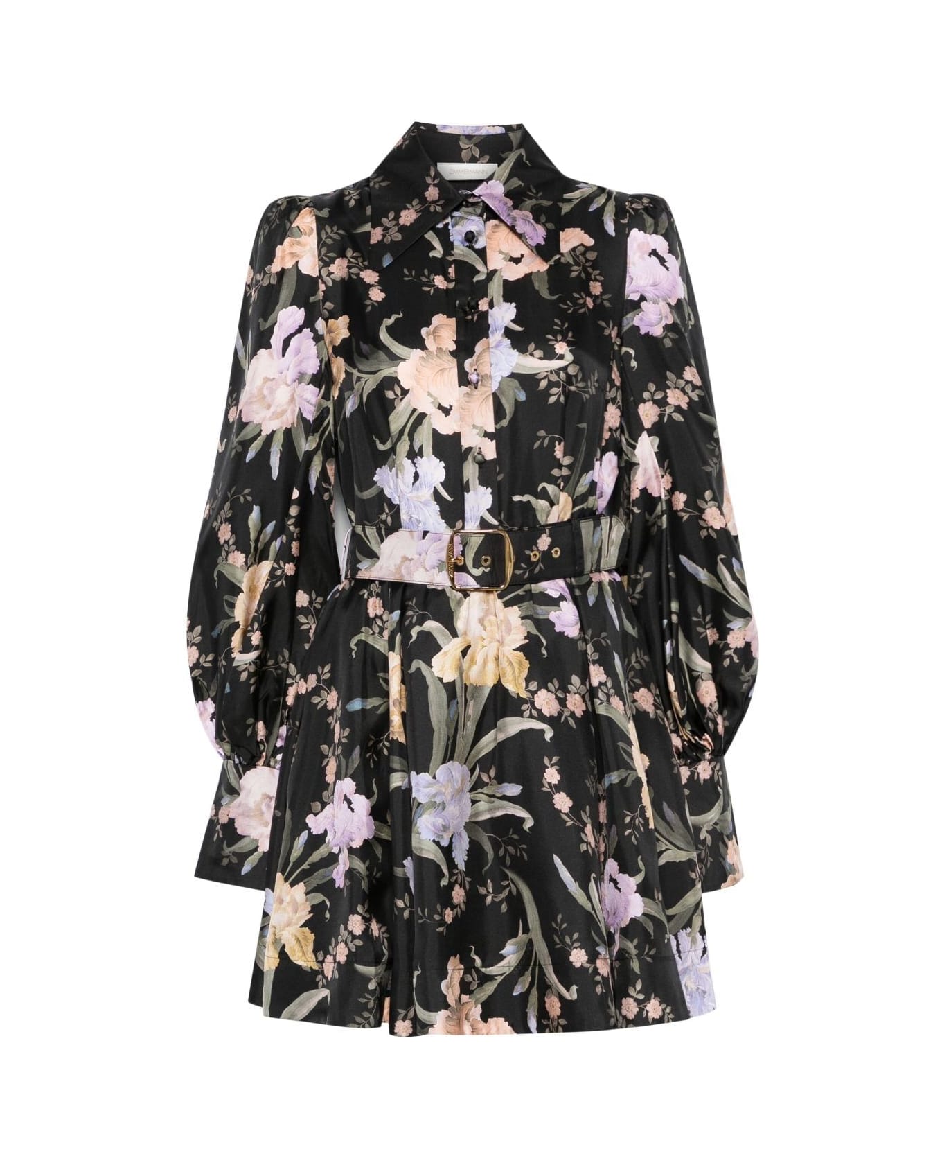 Zimmermann Eden Belted Flip Mini Dress | italist