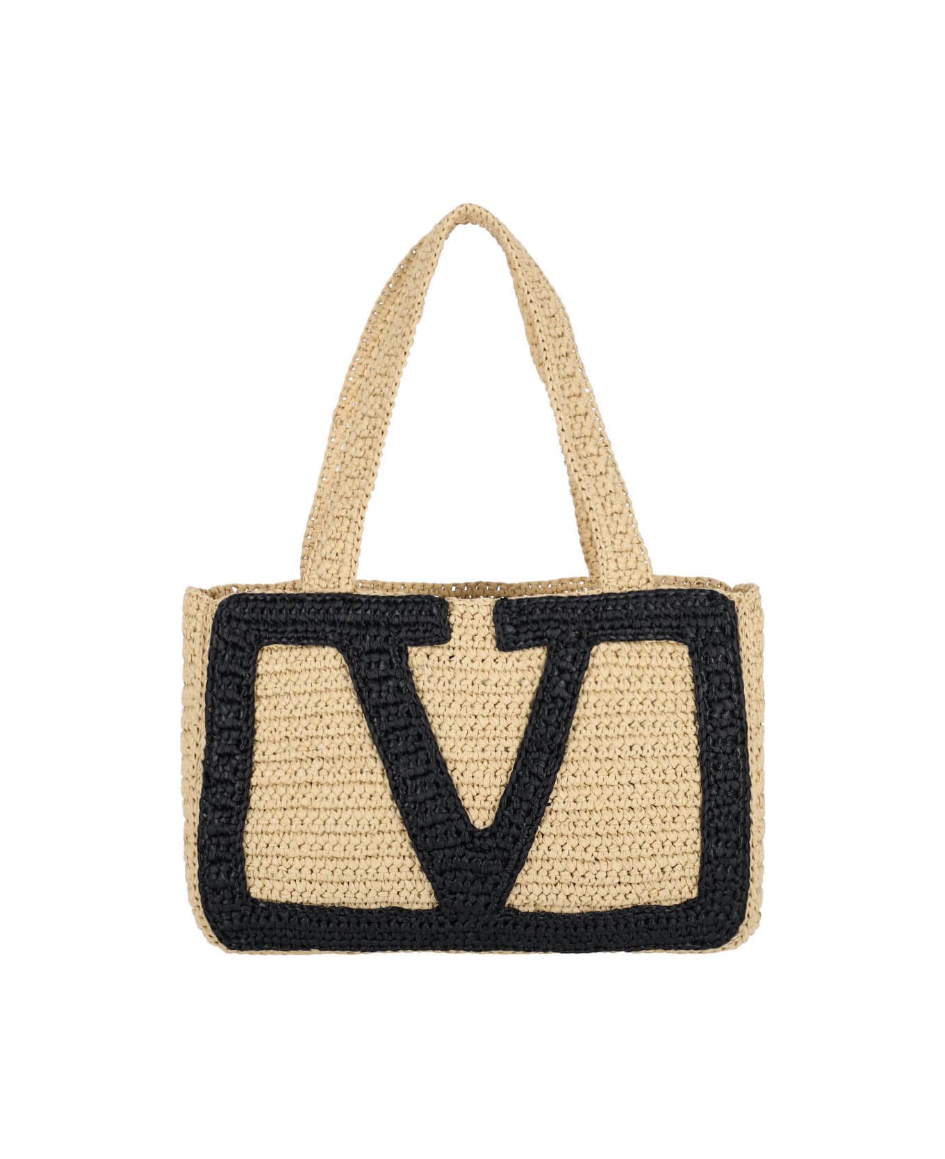 Valentino Garavani 
viva Superstar
 Medium Tote Bag - NATURALENERO