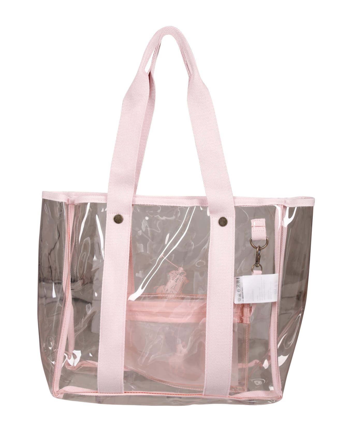 Ralph Lauren Pink Bag For Girl With Pony - Pink