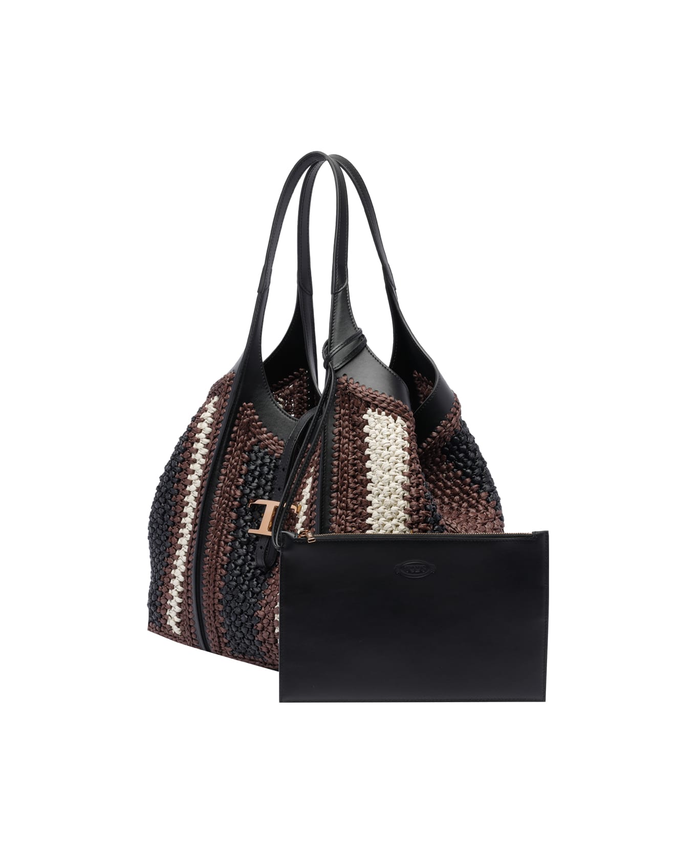 Tod
s T Timeless Shopping Bag - Brown
