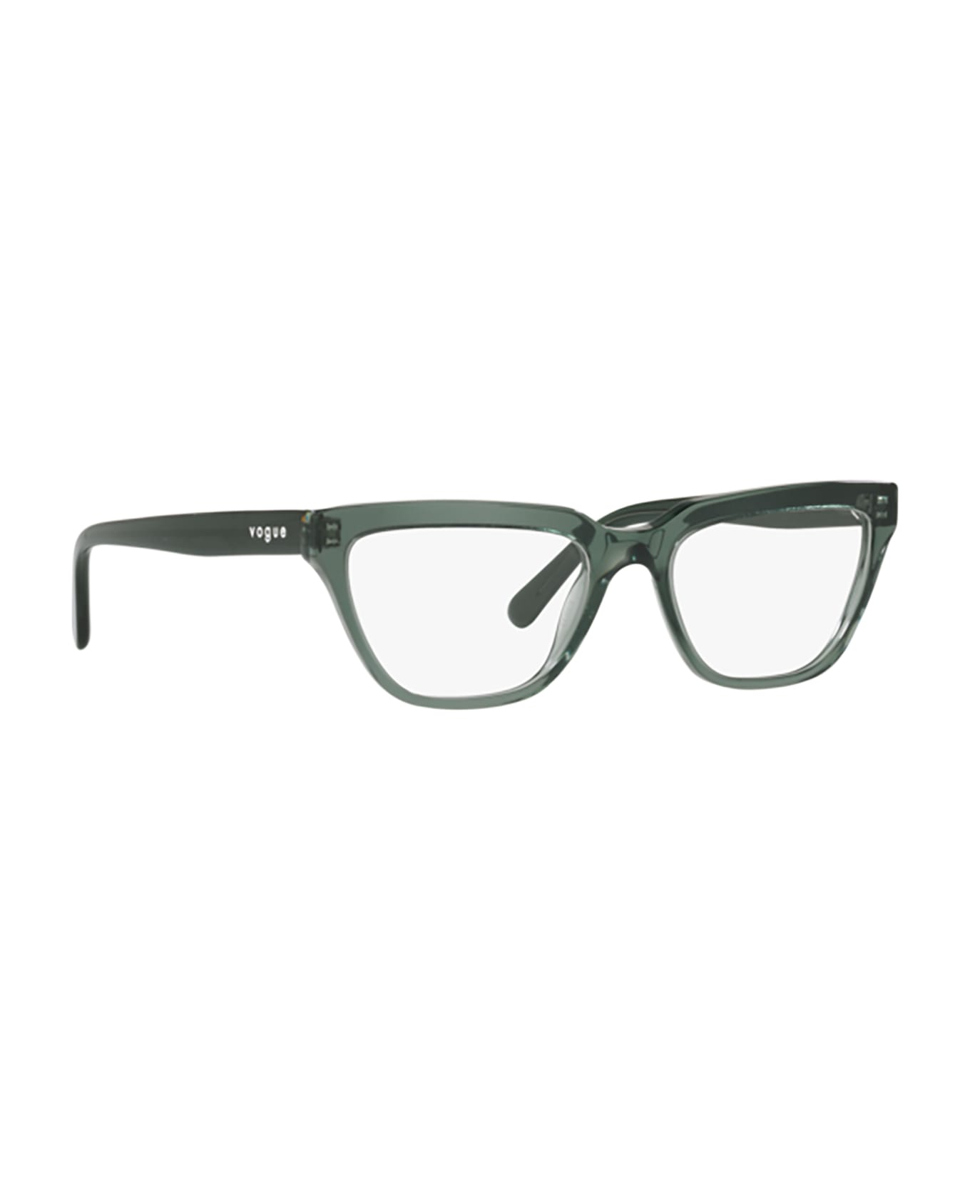 Vogue Eyewear Vo5443 Transparent Green Glasses - Transparent Green