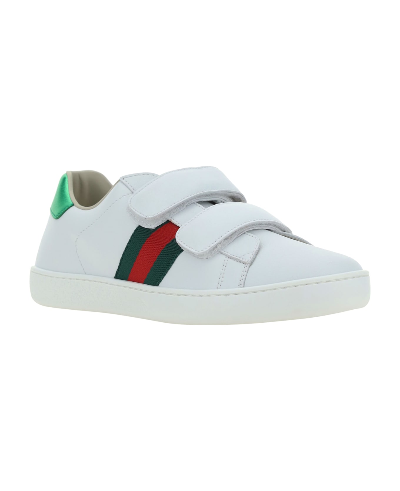 Gucci Sneakers For Boy - White シューズ