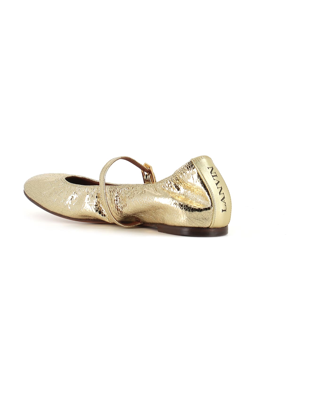 Lanvin Ballerina Mary Jane - Gold