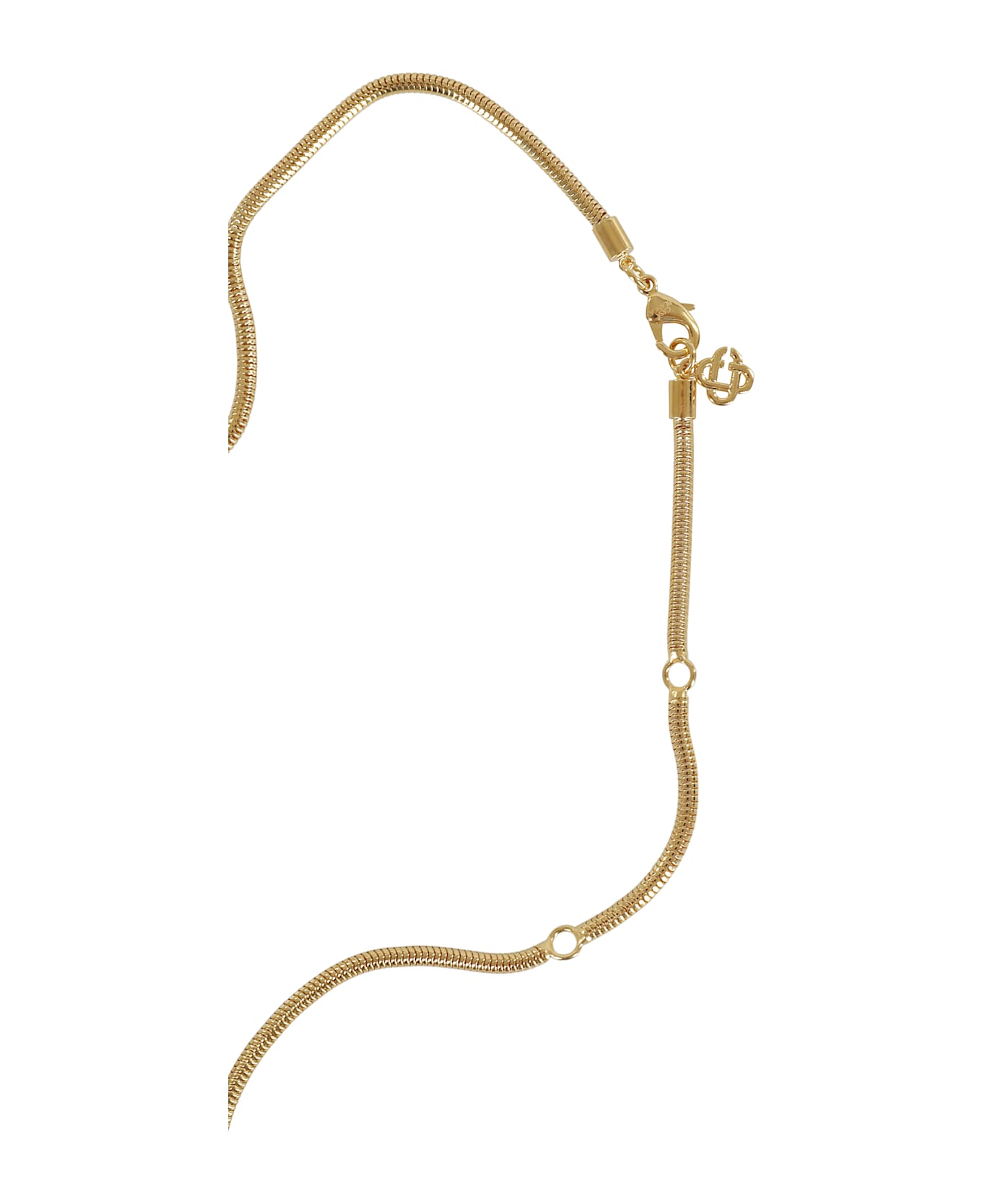 Casablanca Hiking Stacked Necklace - Gold Black Mint