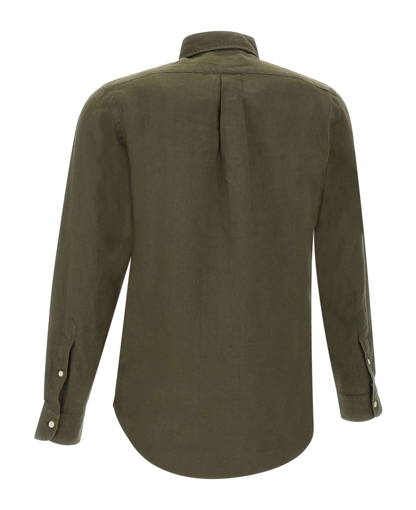 Polo Ralph Lauren "classics" Linen Shirt - GREEN