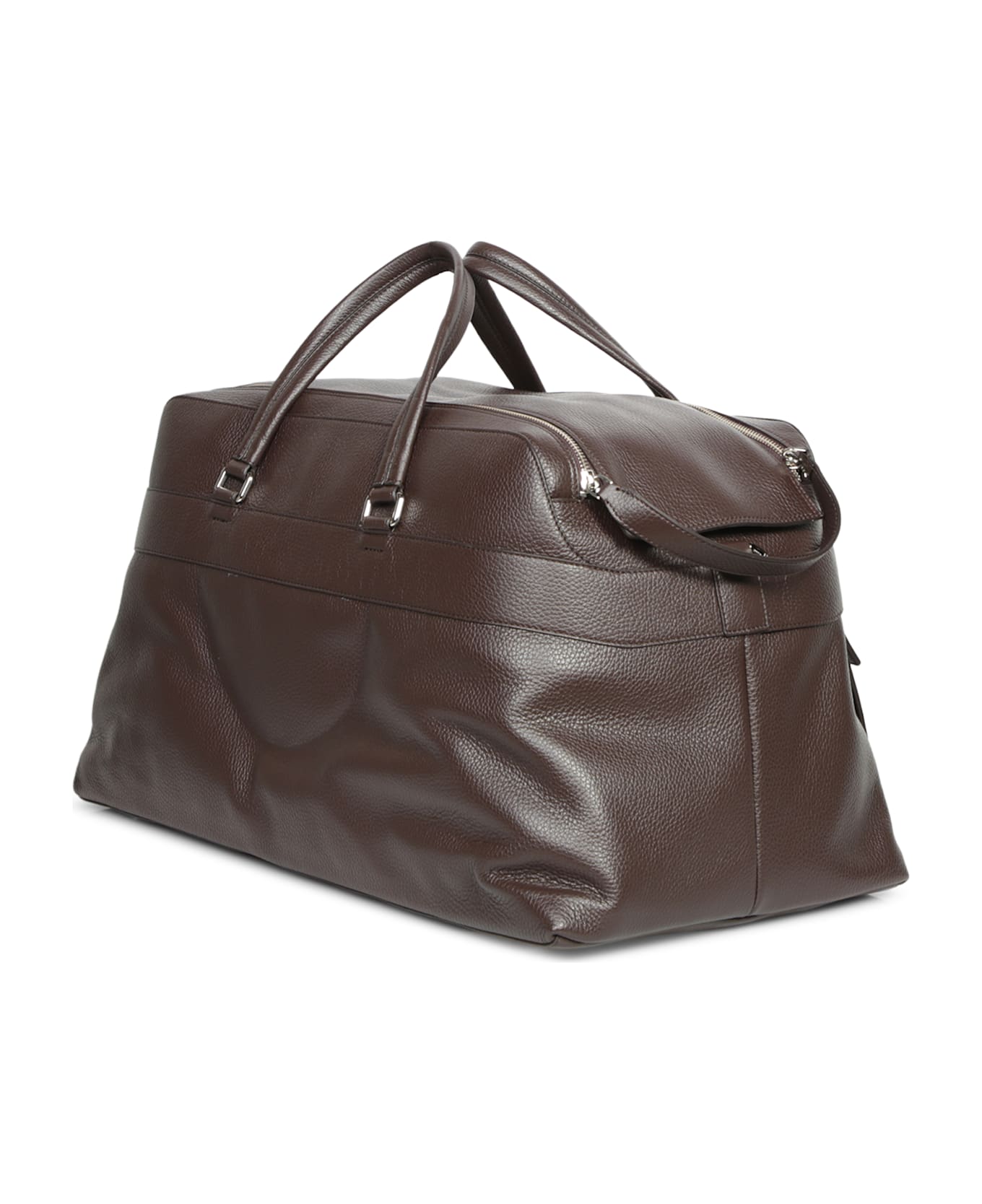 Orciani Micron Brown Travel Bag - Brown