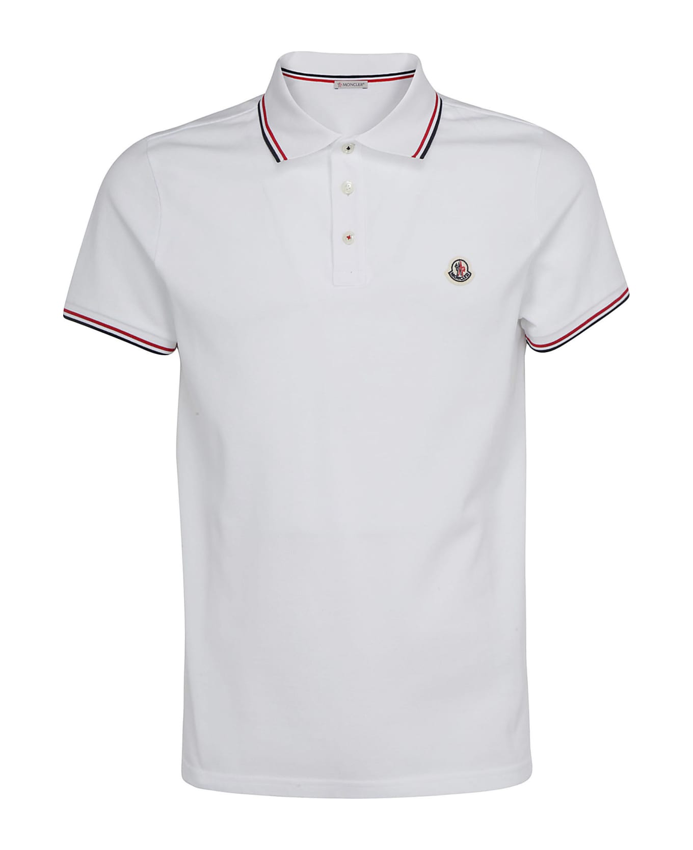 Moncler Polo Shirt - White